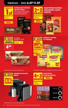 Pogląd oferty "HERBATY LIPTON, 92 TOREBKI, DRUGI 80% TANIEJ" - ważna od 06.07.2026 | Strona: 10