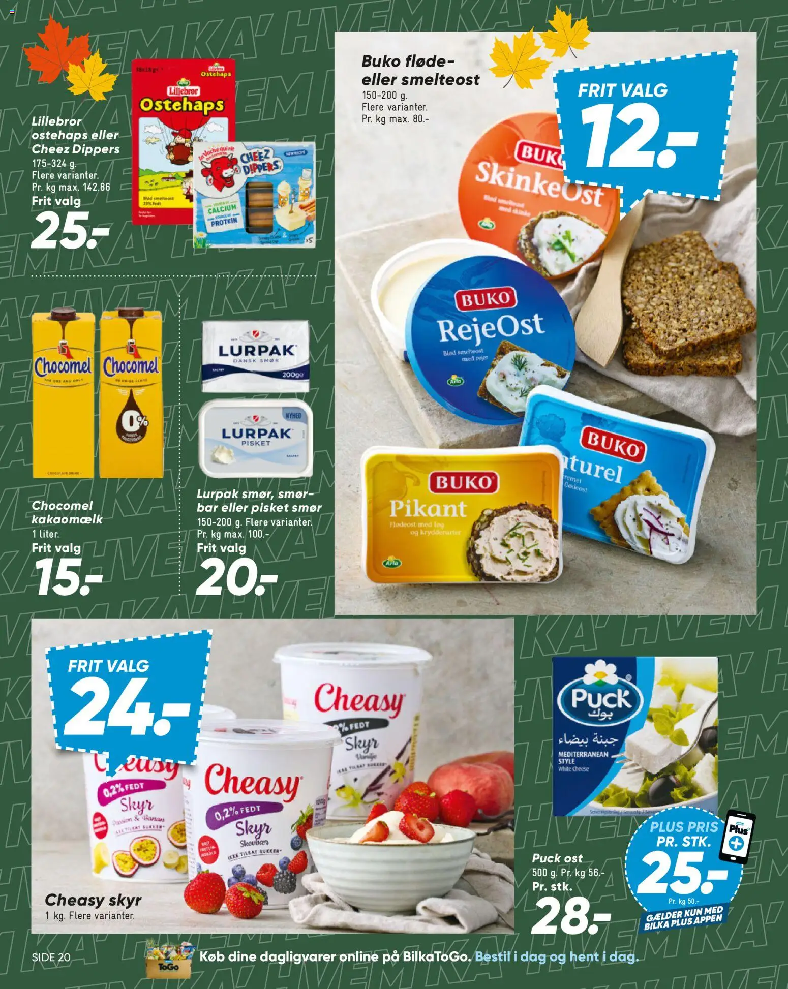 Bilka tilbudsavis – gyldig fra 09/10/2026 | Side: 31 | Produkter: Skyr, Fløde, Rejer, Ostehaps