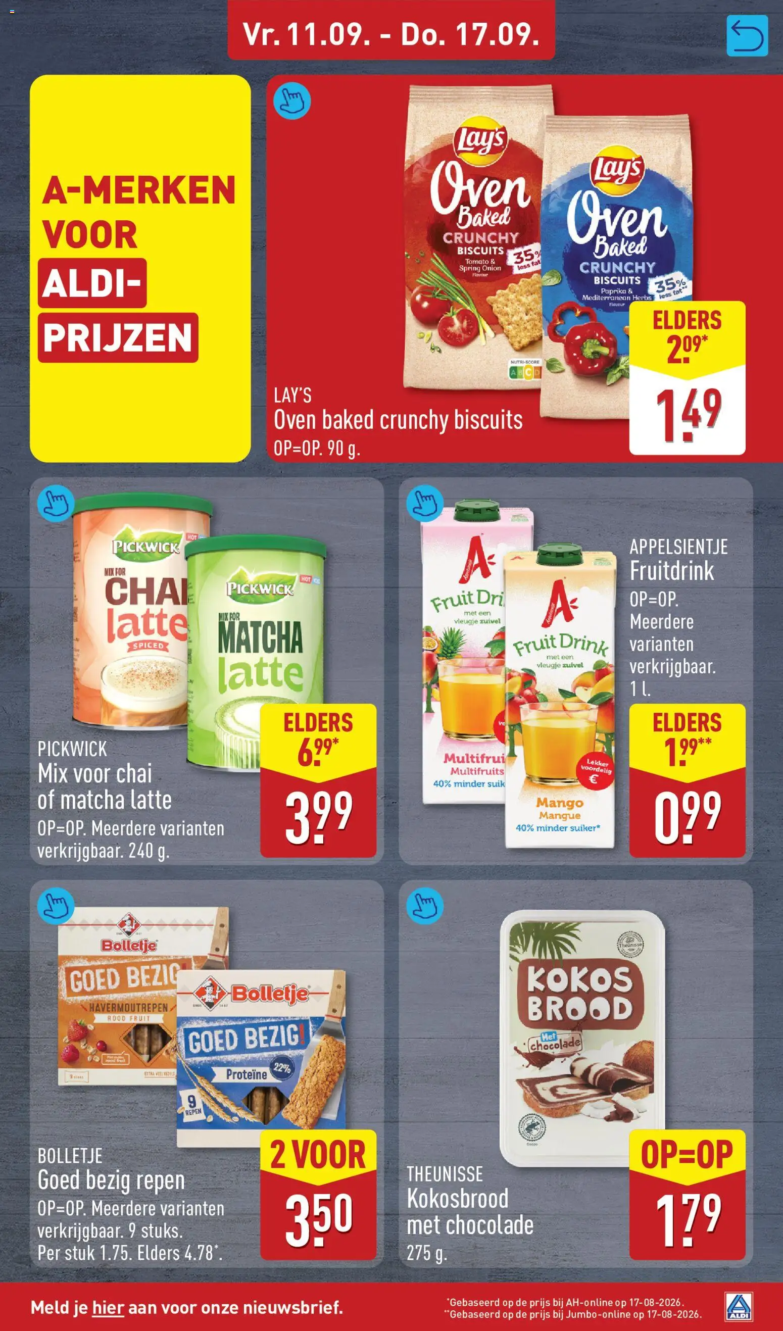 {H1} | Pagina: 5 | Producten: Zuivel, Brood, Matcha, Oven