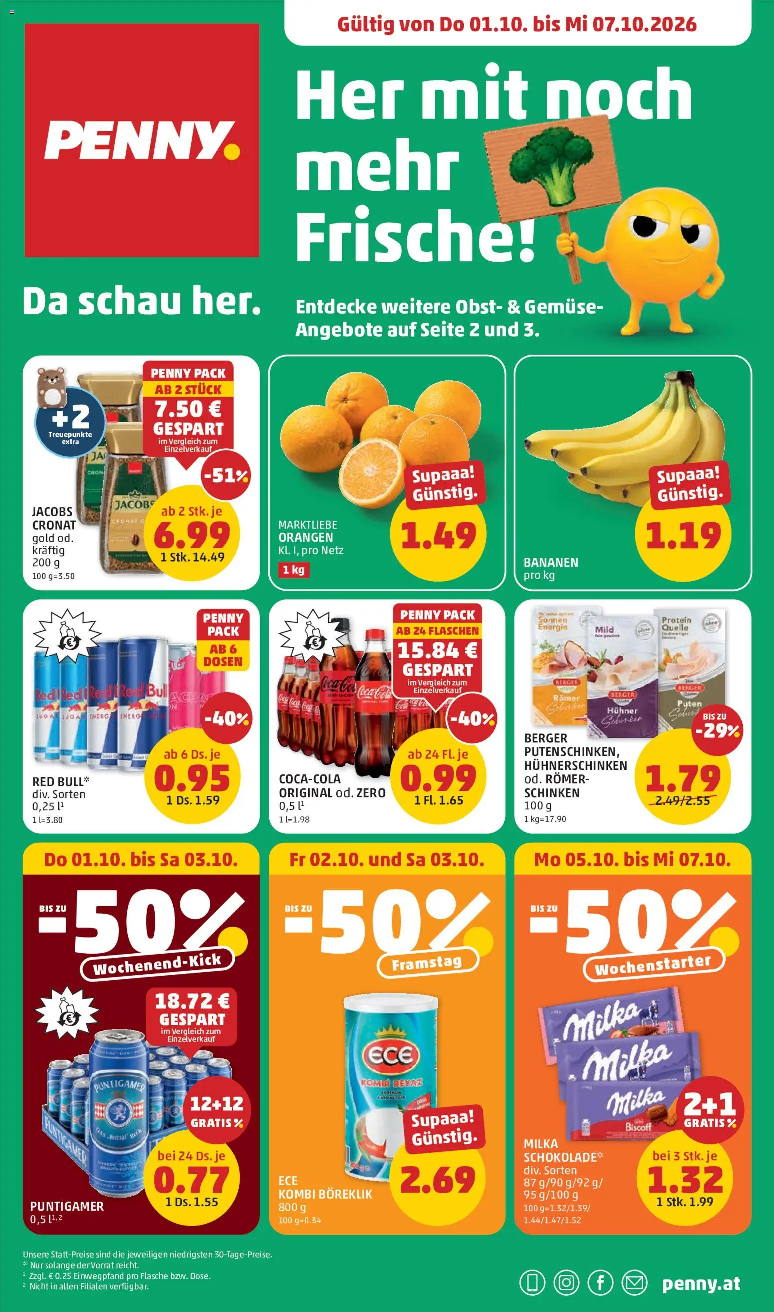 Penny Markt - Flugblatt gültig ab 01.10.2026 | Seite: 1