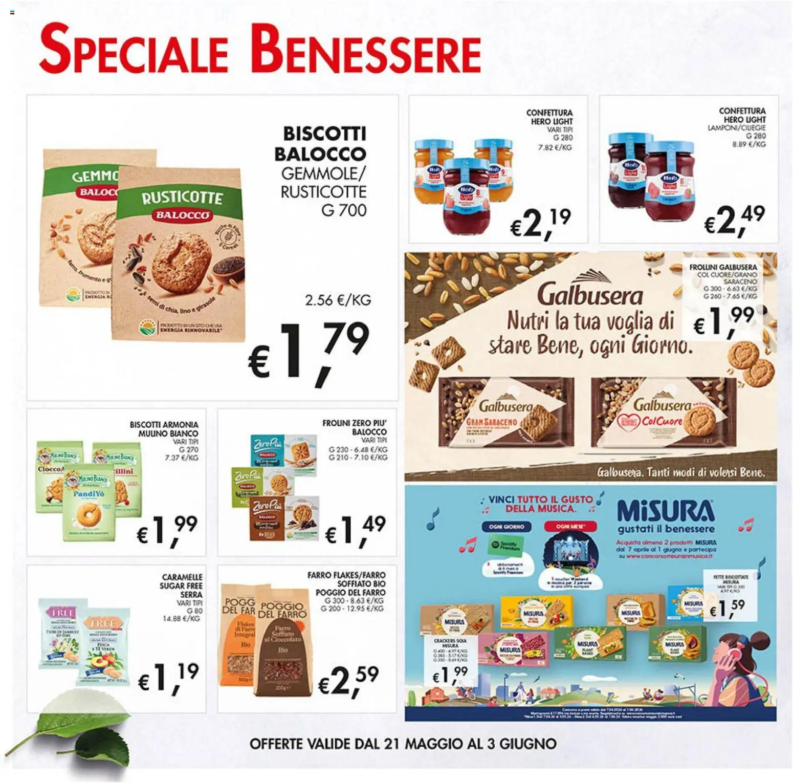 Volantino Coal del 21.05.2026 | Pagina: 20 | Prodotti: Cioccolato, Caramelle, Frollini, Farro