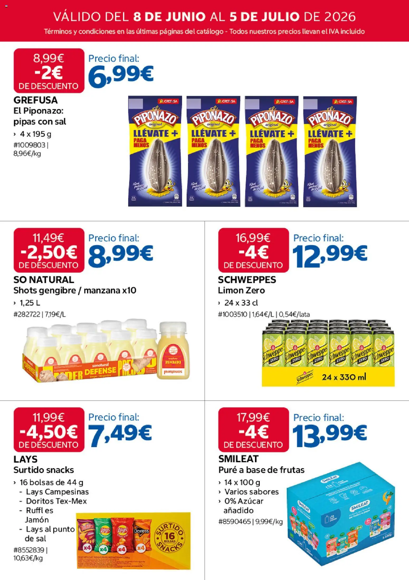 Costco catálogo │ válido desde el 08.06.2026 | Página: 18 | Productos: Jamón, Manzana