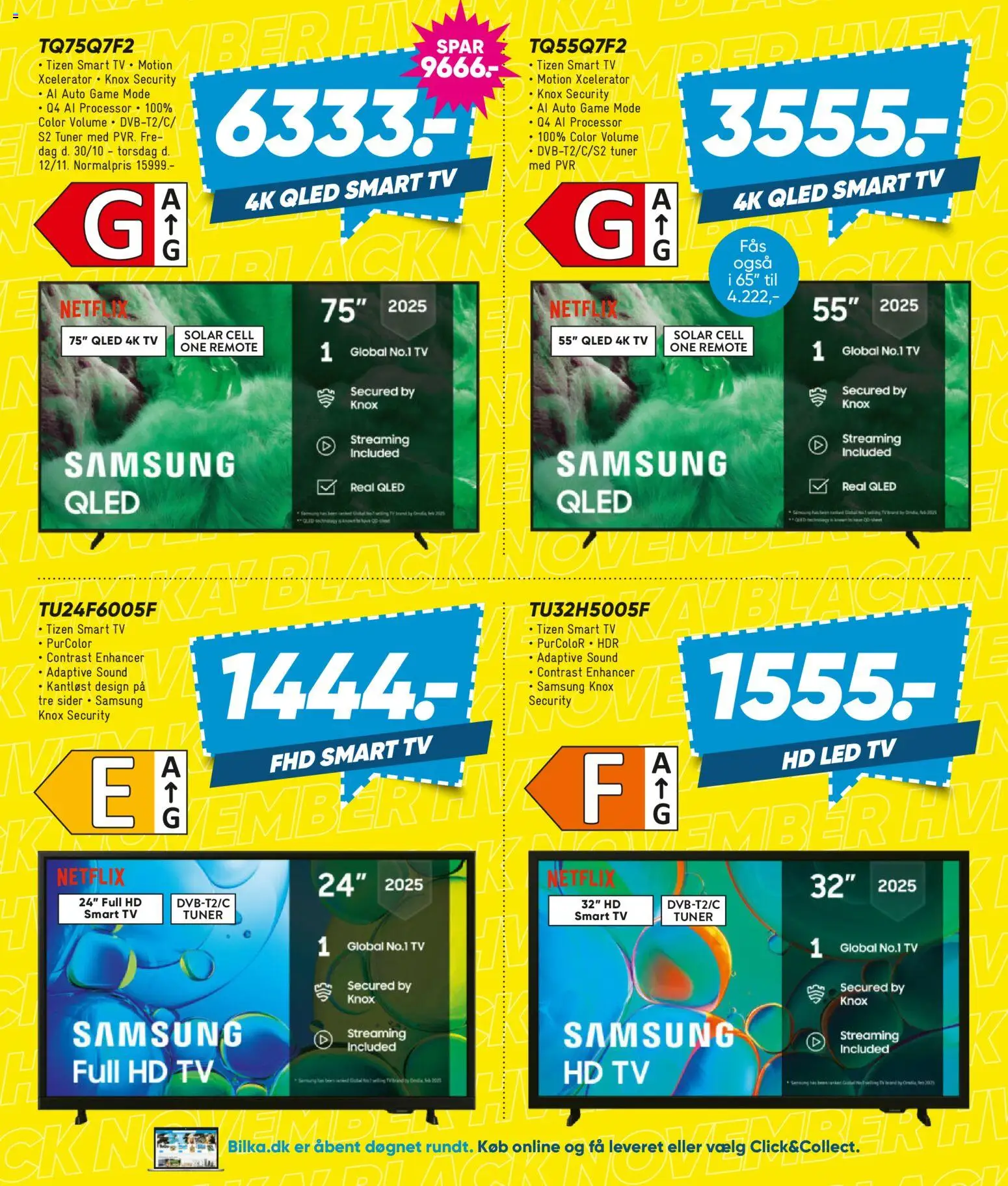 Bilka tilbudsavis – gyldig fra 30/10/2026 | Side: 34 | Produkter: Processor, Smart TV, TV Tuner, TV