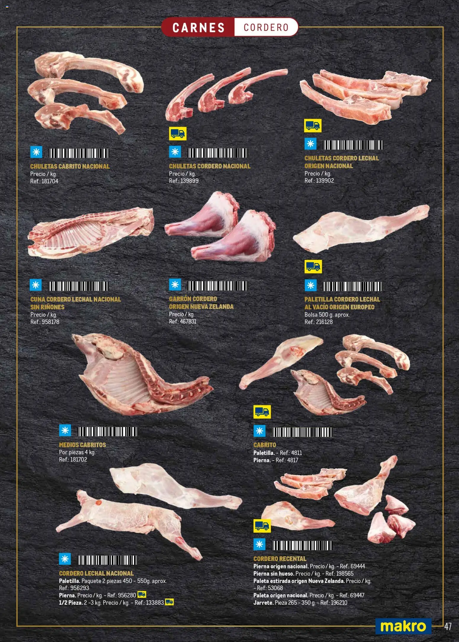 Makro Especial Catering │ válido desde el 16/03/2026 | Página: 47 | Productos: Bolsa, Φίλτρο καφέ, Cuna