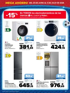 Vista previa Lavadora F4A1009NWK, Lavadora, Programa rápido, Inicio diferido, Medidas: 85x60x49 cm válido desde el 25/06/2026 | Página: 11 | Productos: Ηλεκτρονικα ειδη, Dispensador, Congelador, Lavadora