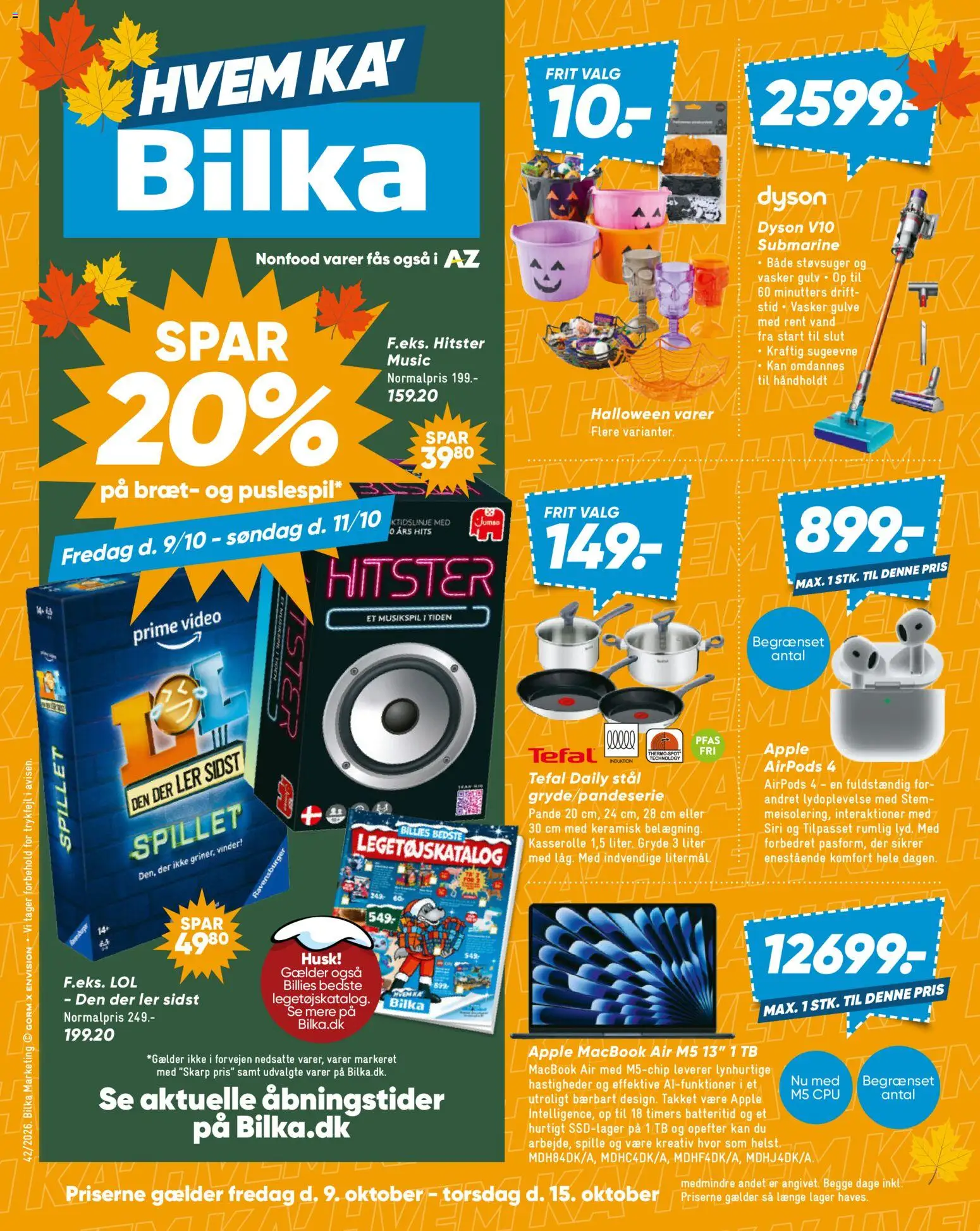 Bilka tilbudsavis – gyldig fra 09/10/2026 | Side: 1