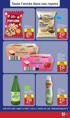 Aldi - Prévisualisation de SHOT GINGEMBRE POMME CITRON BIO, Jus de gingembre pomme citron bio valide à partir de 25/08/2026 | Page: 25