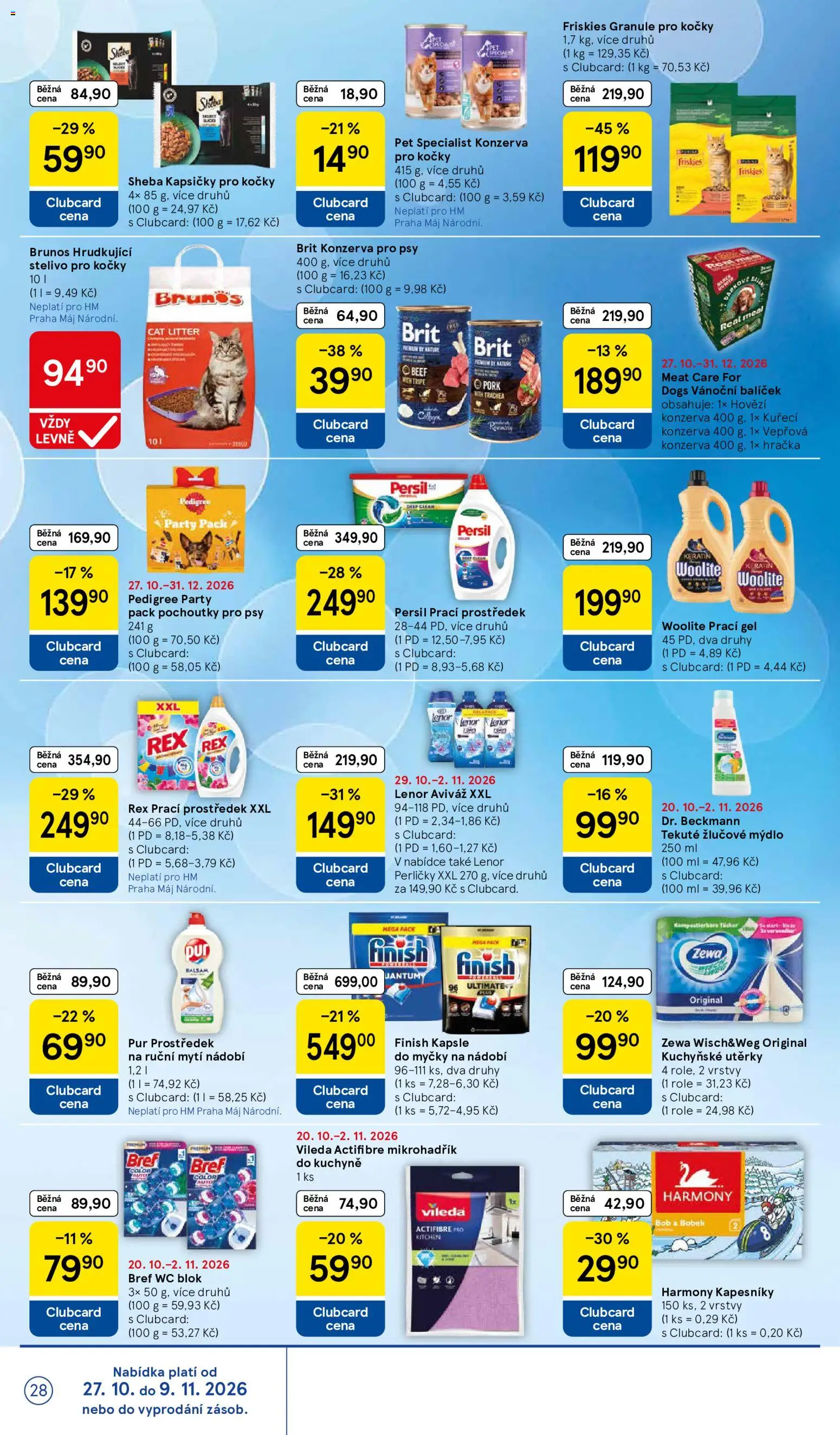 Tesco leták - Hypermarket od 29.10.2026 | Strana: 28