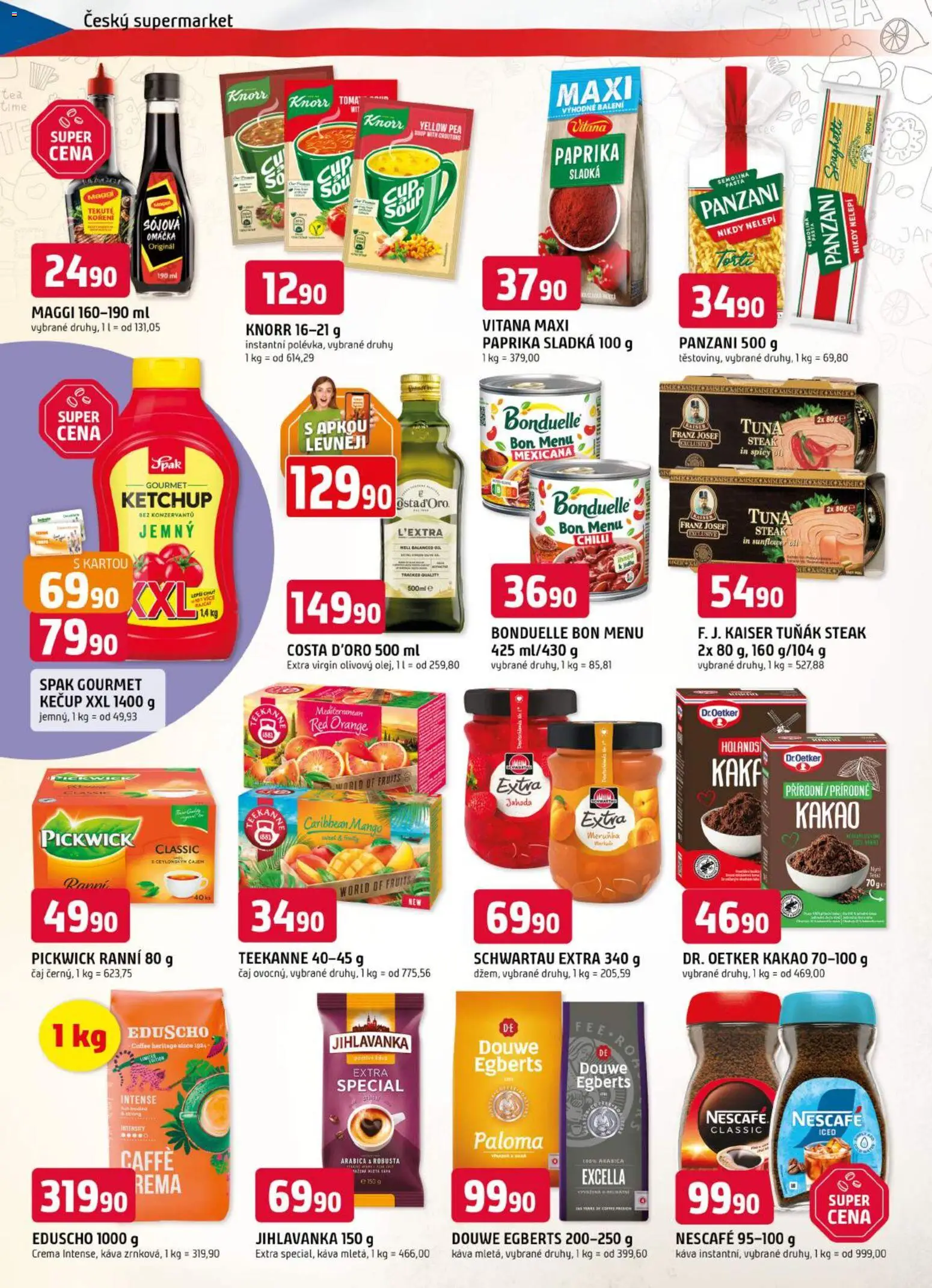 Trefa leták od 03.06.2026 | Strana: 8 | Produkty: Maggi, Teekanne, Steak, Jihlavanka
