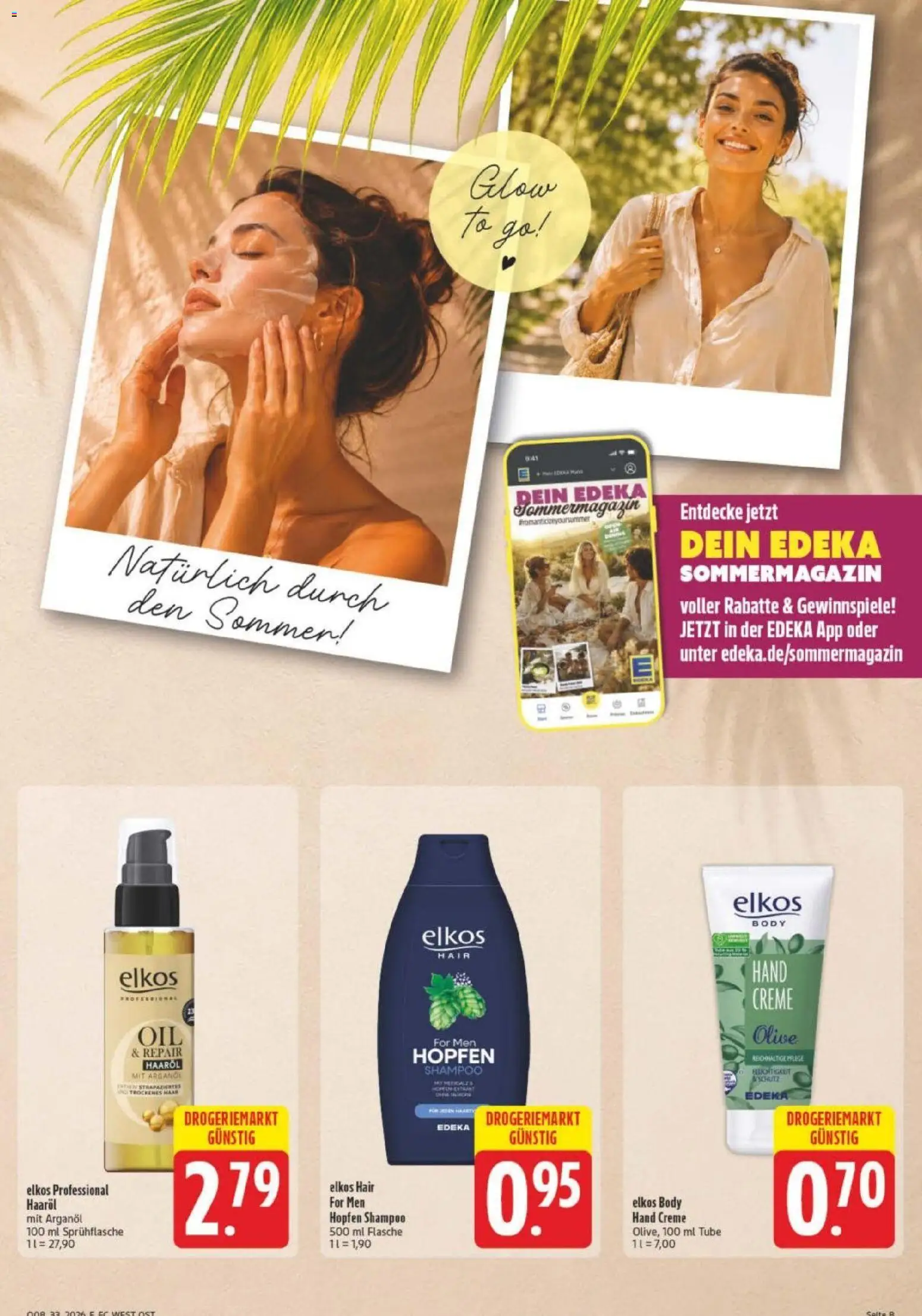 Edeka Prospekt Leipzig – gültig ab 10.08.2026 | Seite: 27 | Produkte: Shampoo, Haaröl, Creme