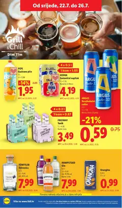 Lidl Katalog - Pregled kataloga iz trgovine Lidl, vrijedi od 20.07.2026 | Stranica: 60