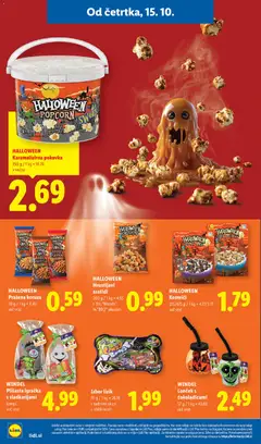 Lidl katalog akcije – veljaven od 15.10.2026 | Stran: 20 | Izdelki: Koruza, Arašidi, Kosmici