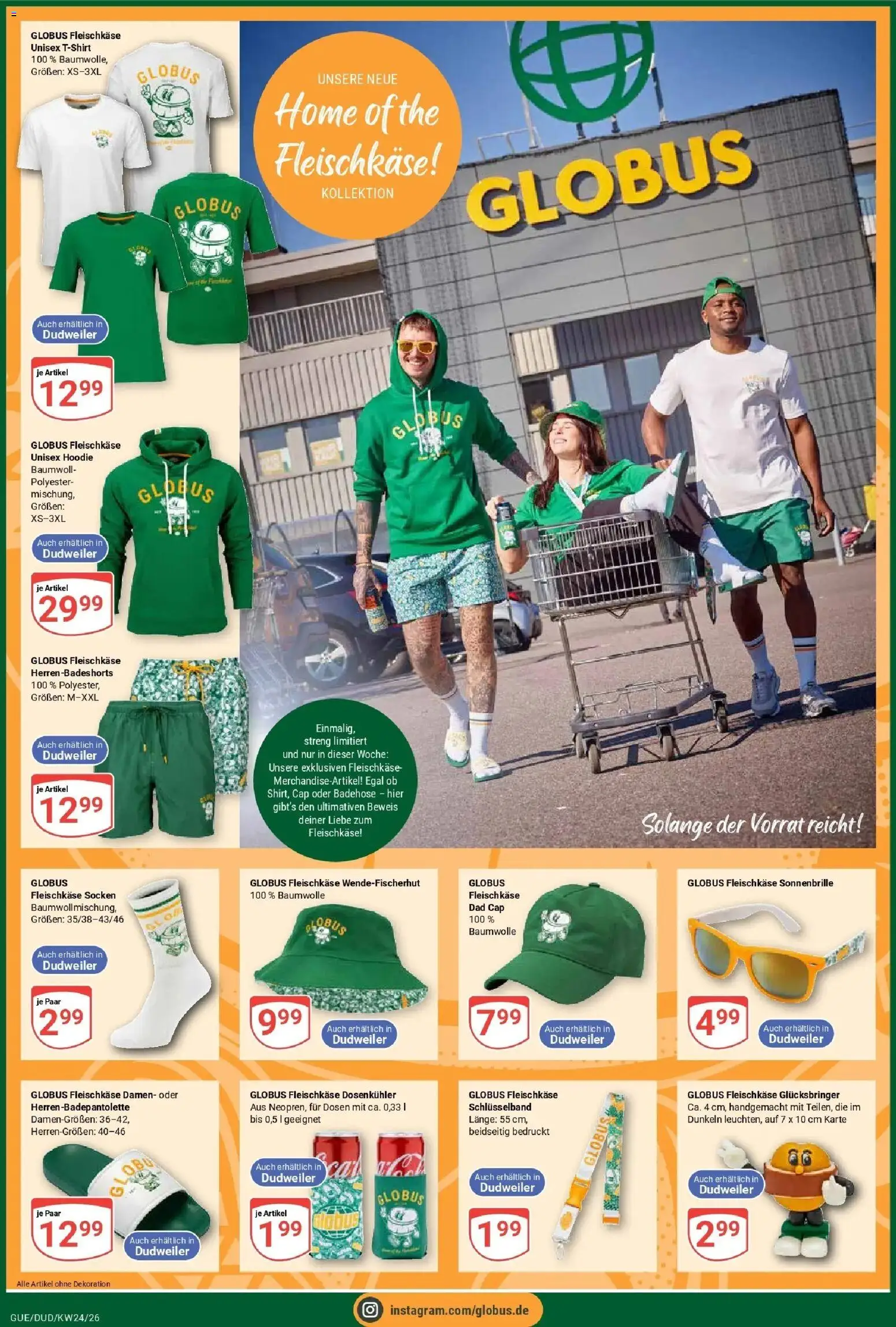 Globus Prospekt Saarbrücken-Dudweiler – gültig ab 08.06.2026 | Seite: 2 | Produkte: Hoodie, Socken