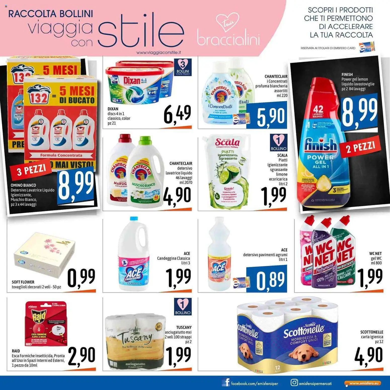 Volantino Emisfero del 30.04.2026 | Pagina: 21 | Prodotti: Lavatrice, Lavastoviglie, Scala, Asciugatutto