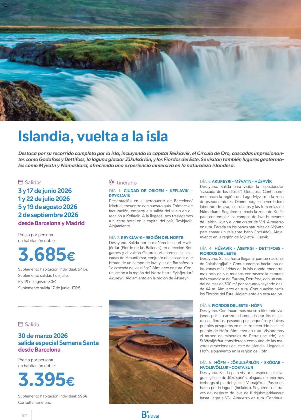 B the travel brand Viajeros Expertos Internacional 2026 │ válido desde el 03/10/2025 | Página: 52 | Productos: Baño