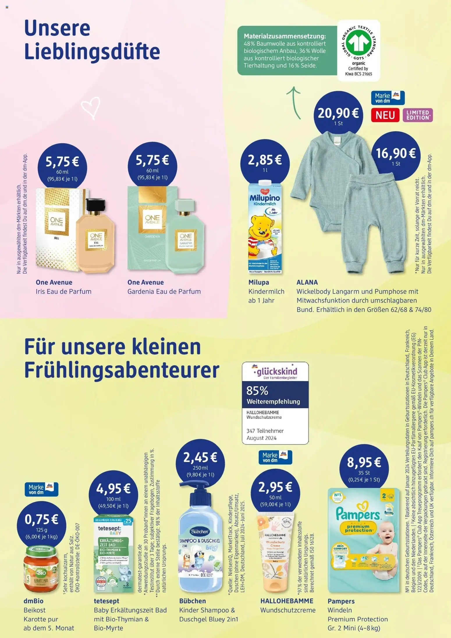 dm drogerie prospekt Kappeln – gültig ab 10.02.2026 | Seite: 5 | Produkte: Bad, Creme, Duschgel, Karotte