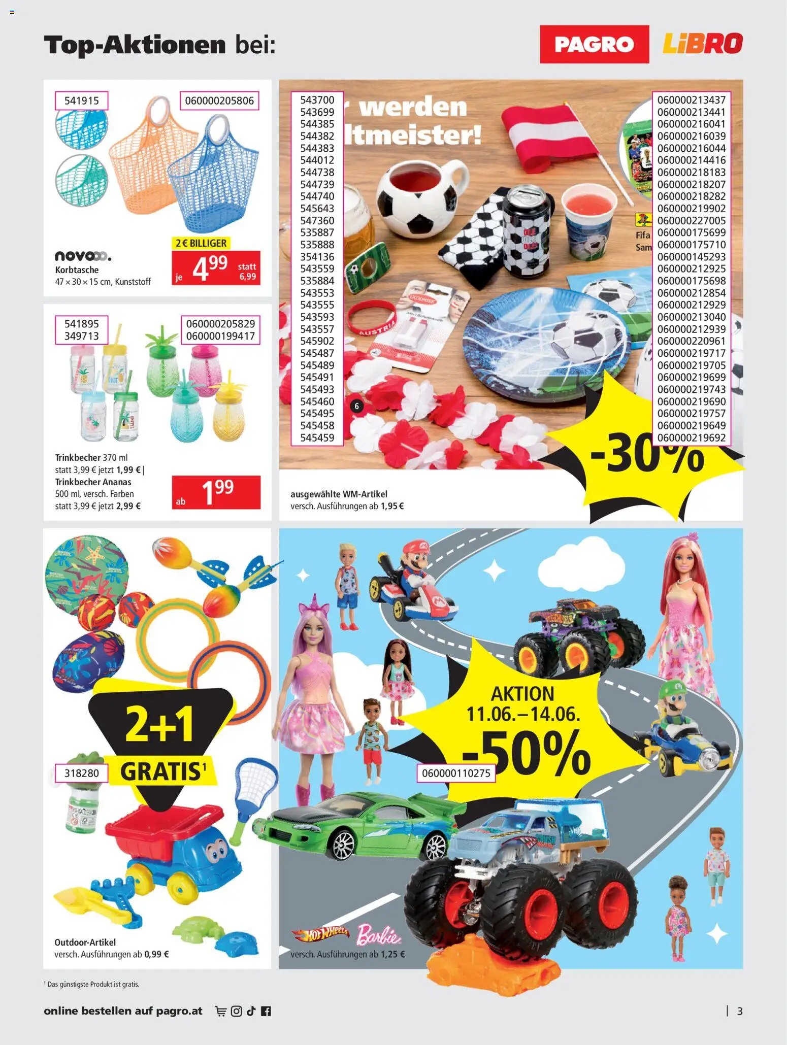 Libro Flugblatt gültig ab 11.06.2026 | Seite: 3 | Produkte: Ananas