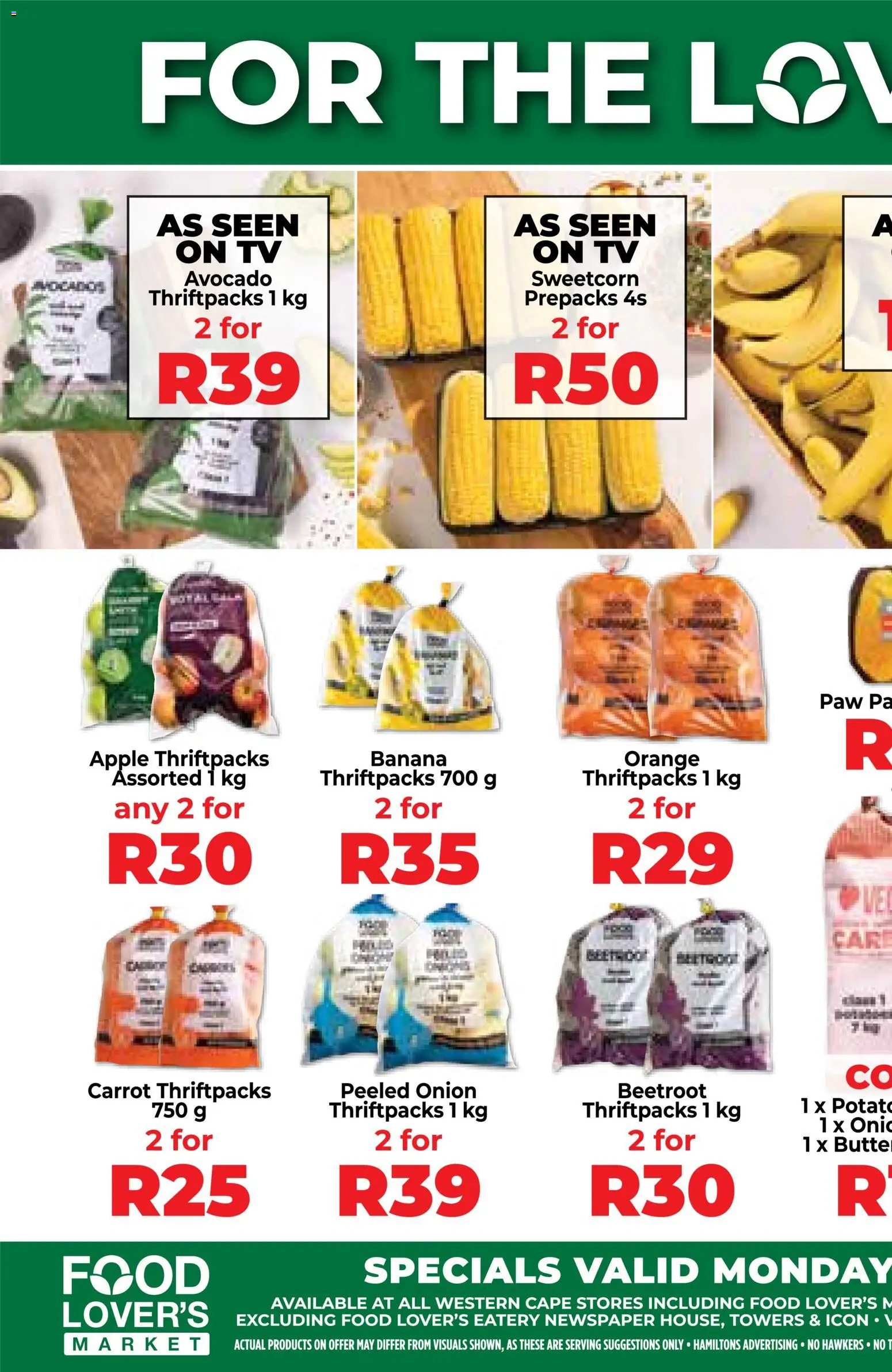 New Food Lover's Market catalogue – valid from 04.05.2026 | Page: 1 | Products: TV