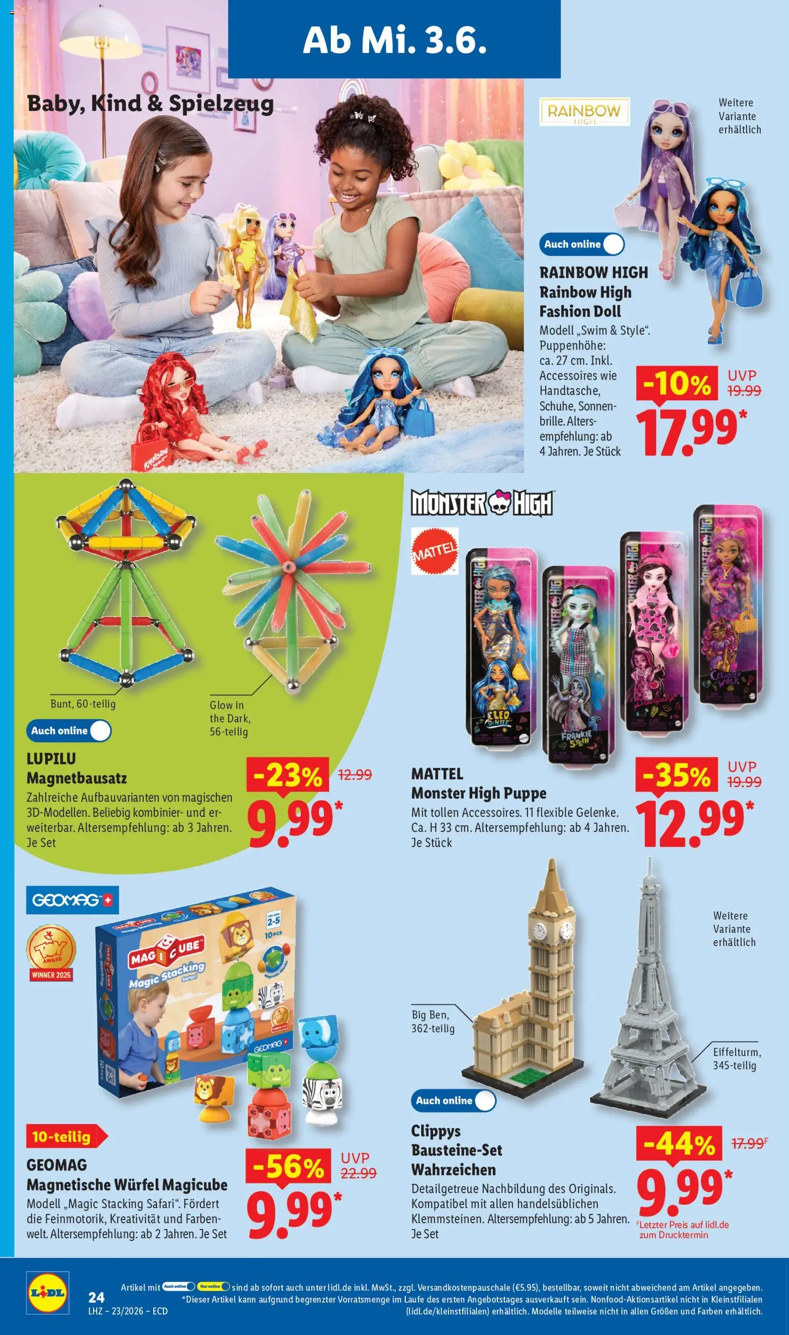 Lidl Prospekt – gültig ab 01.06.2026 | Seite: 18 | Produkte: Monster