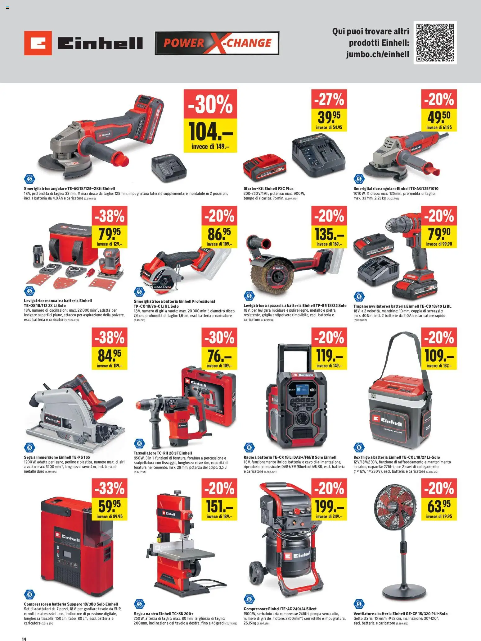 Jumbo aktionen IT – gültig ab 21.05.2026 | Seite: 14 | Produkte: Box, Batterie, Radio