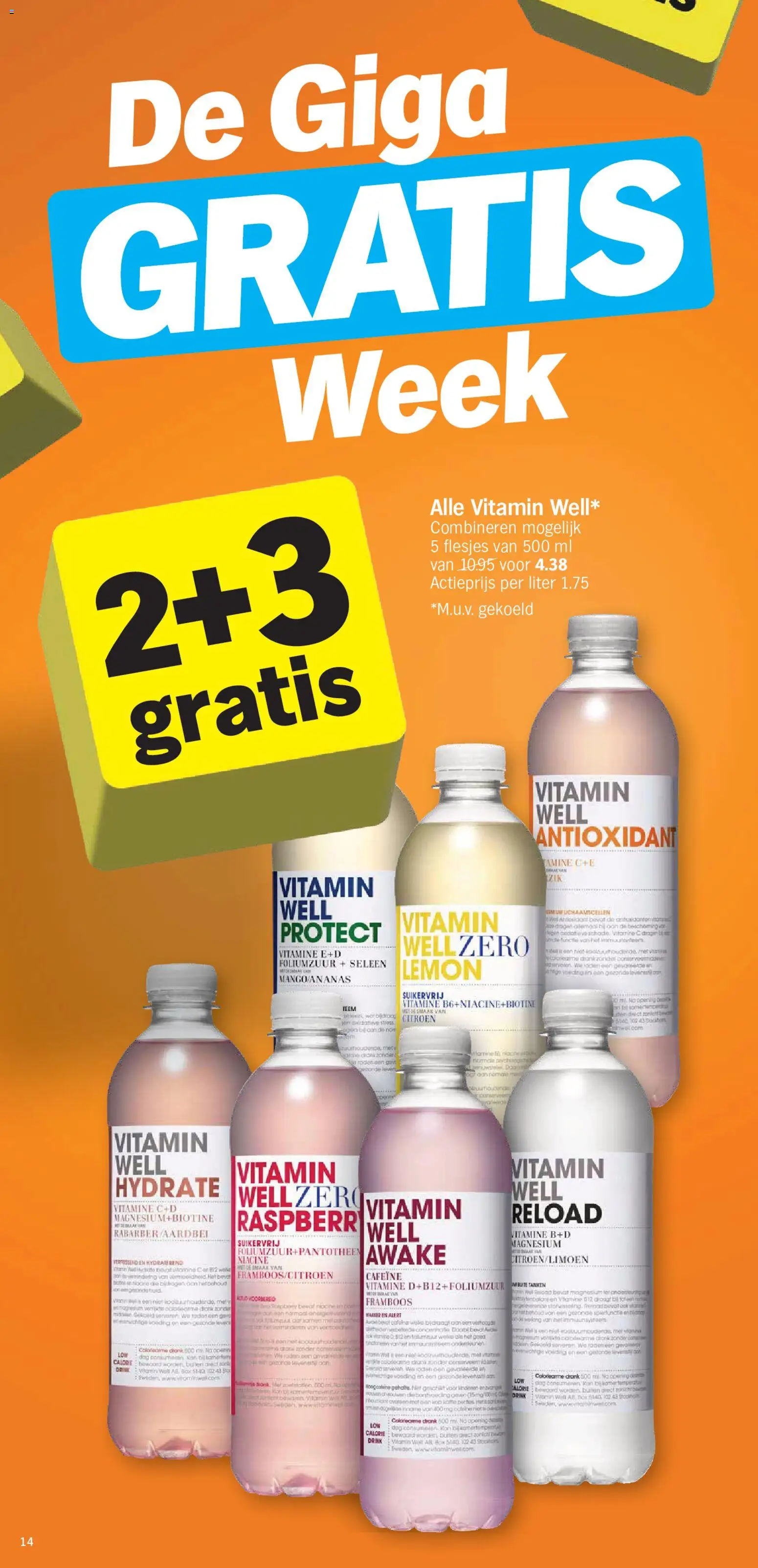 {H1} | Pagina: 14 | Producten: Vitamine C, Aardbei, Citroen, Kan