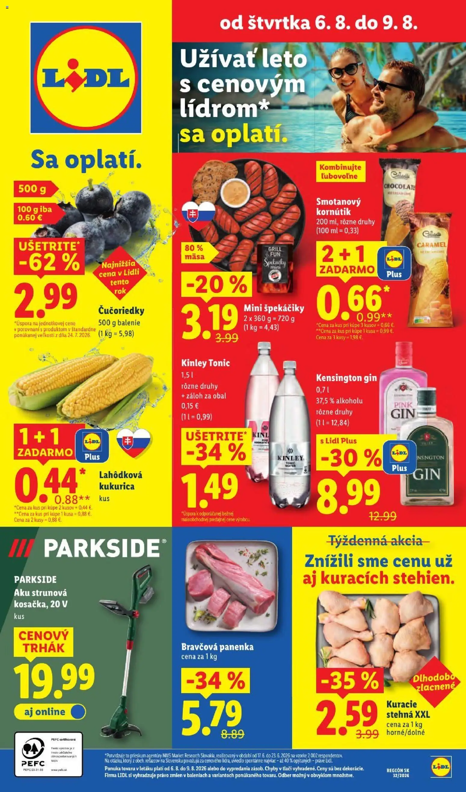 Nové Lidl akcie – leták je platný od 03.08.2026 | Strana: 64