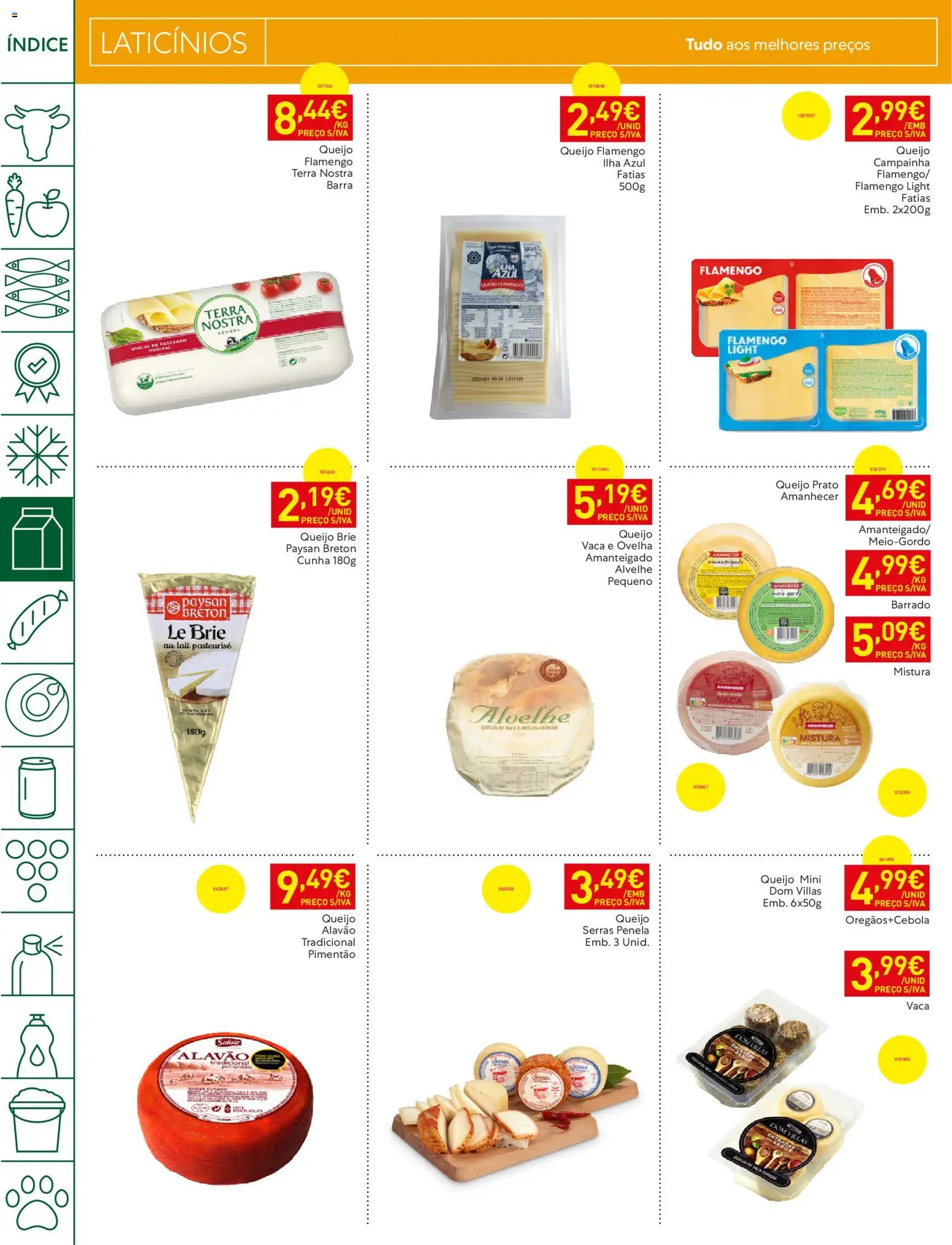 Recheio folheto Madeira │ válido de 25/08/2026 | Página: 14 | Produtos: Pimentão, Queijo, Lima, Velas
