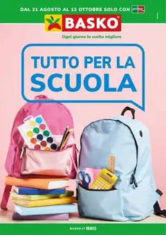Anteprima del volantino Basko volantino Scuola valido a partire dal 21/08/2026