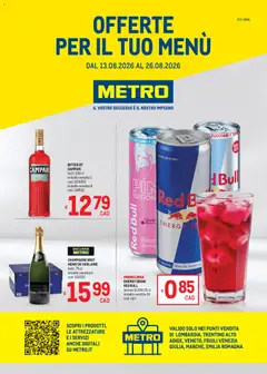 Anteprima del volantino Metro volantino valido a partire dal 13/08/2026 | Pagina: 1