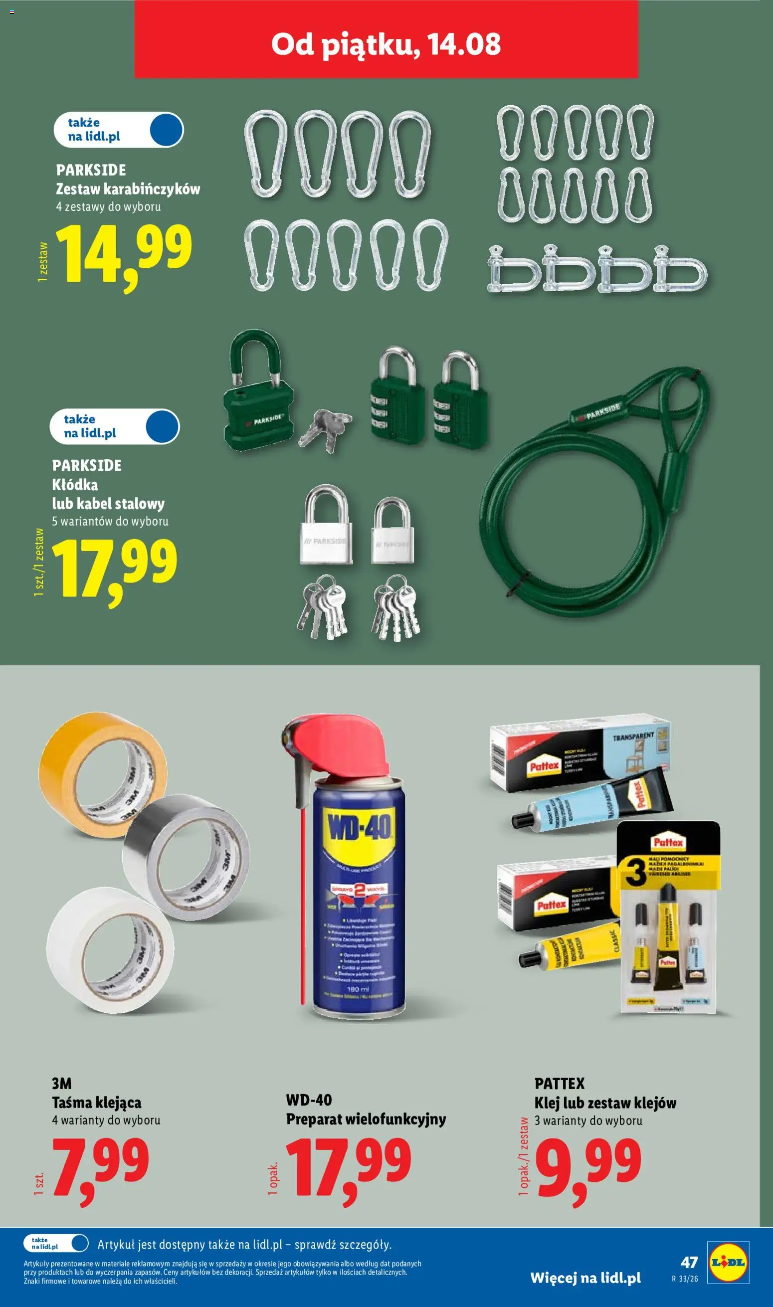 Lidl Polsko katalog od 10.08.2026 | Strana: 57 | Produkty: Parkside, Kabel
