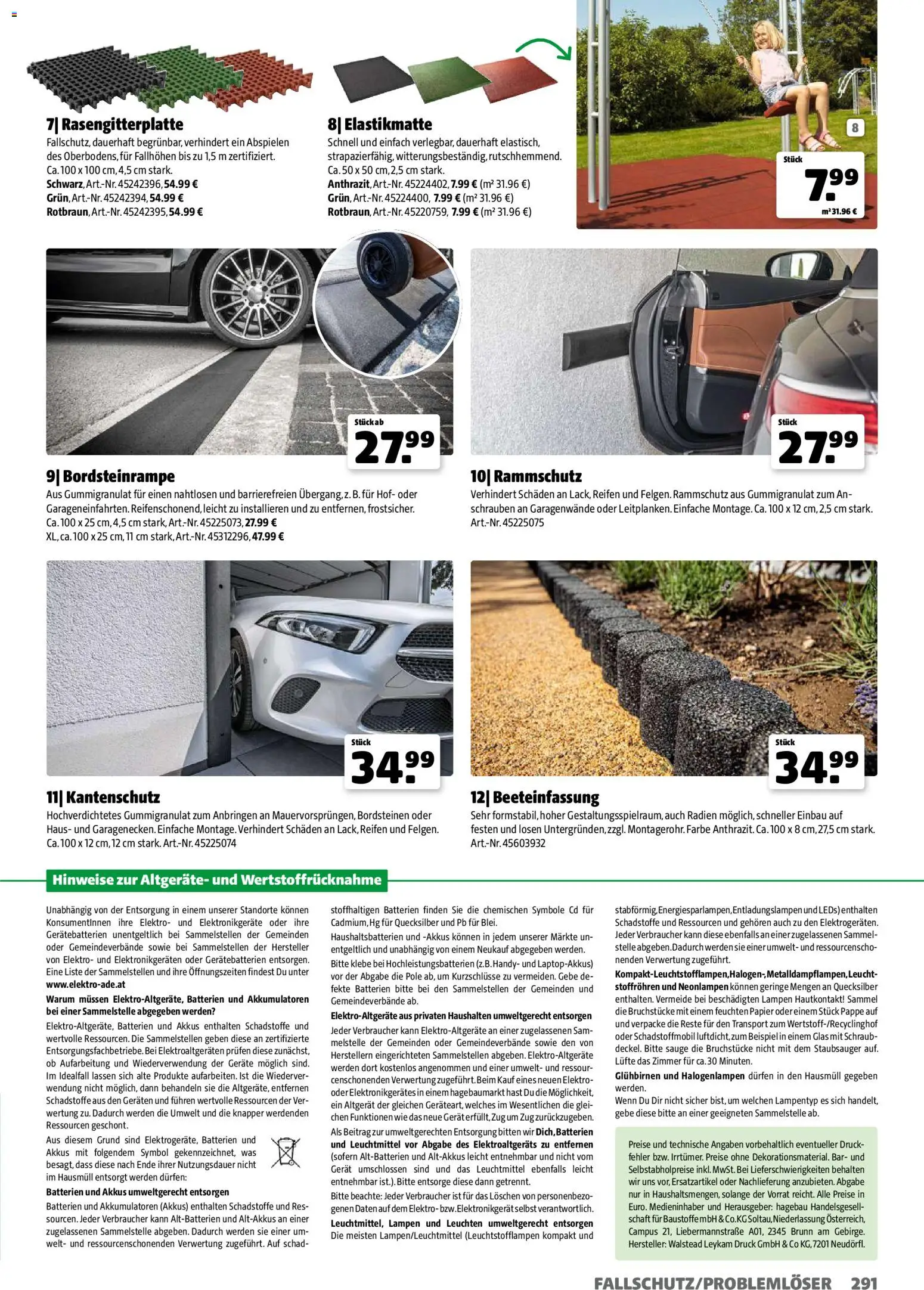 Hagebau Gartenjahr gültig ab 13.03.2026 | Seite: 291 | Produkte: Staubsauger