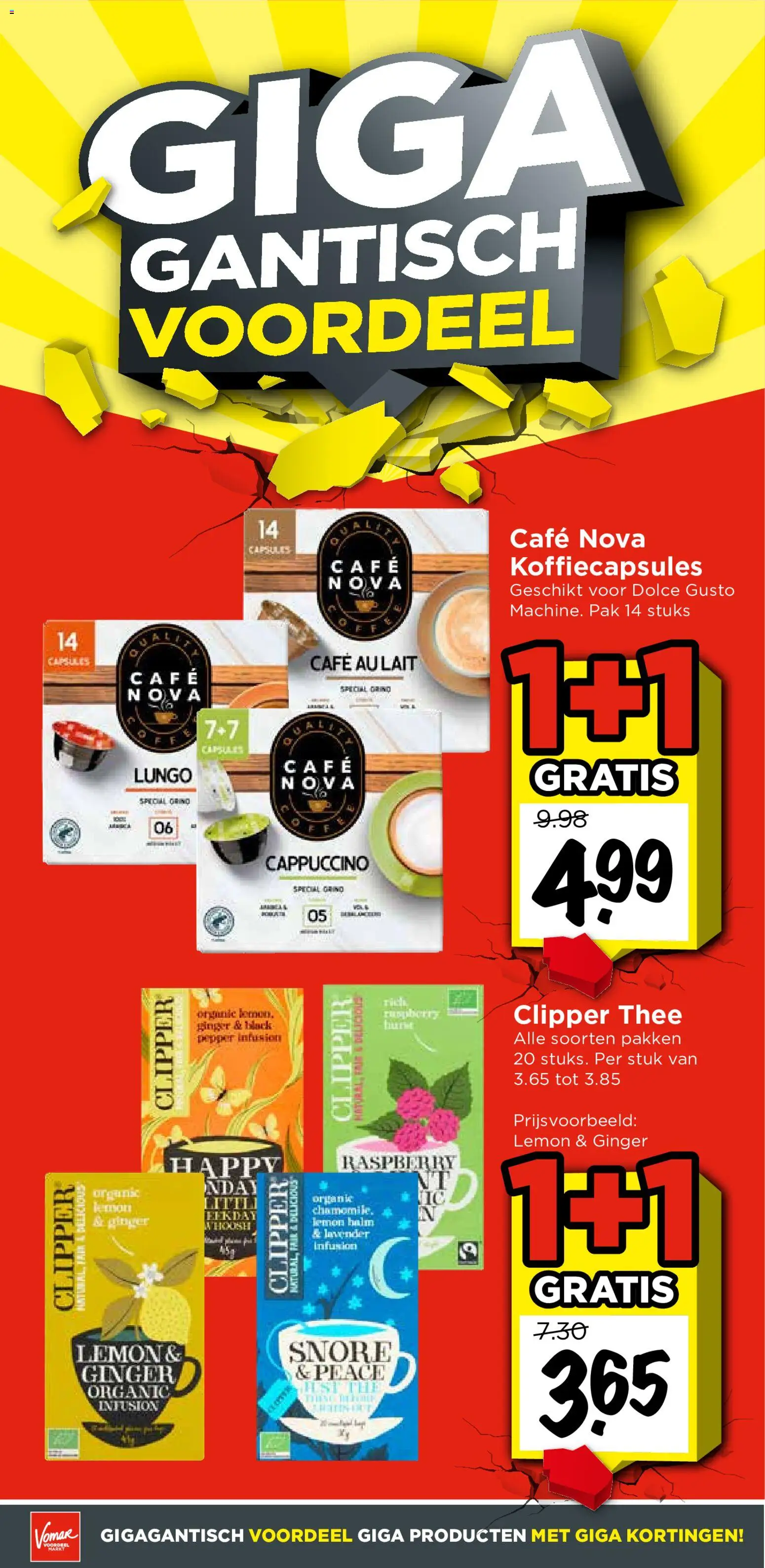 {H1} | Pagina: 9 | Producten: Thee, Koffiecapsules, Capsules, Cappuccino