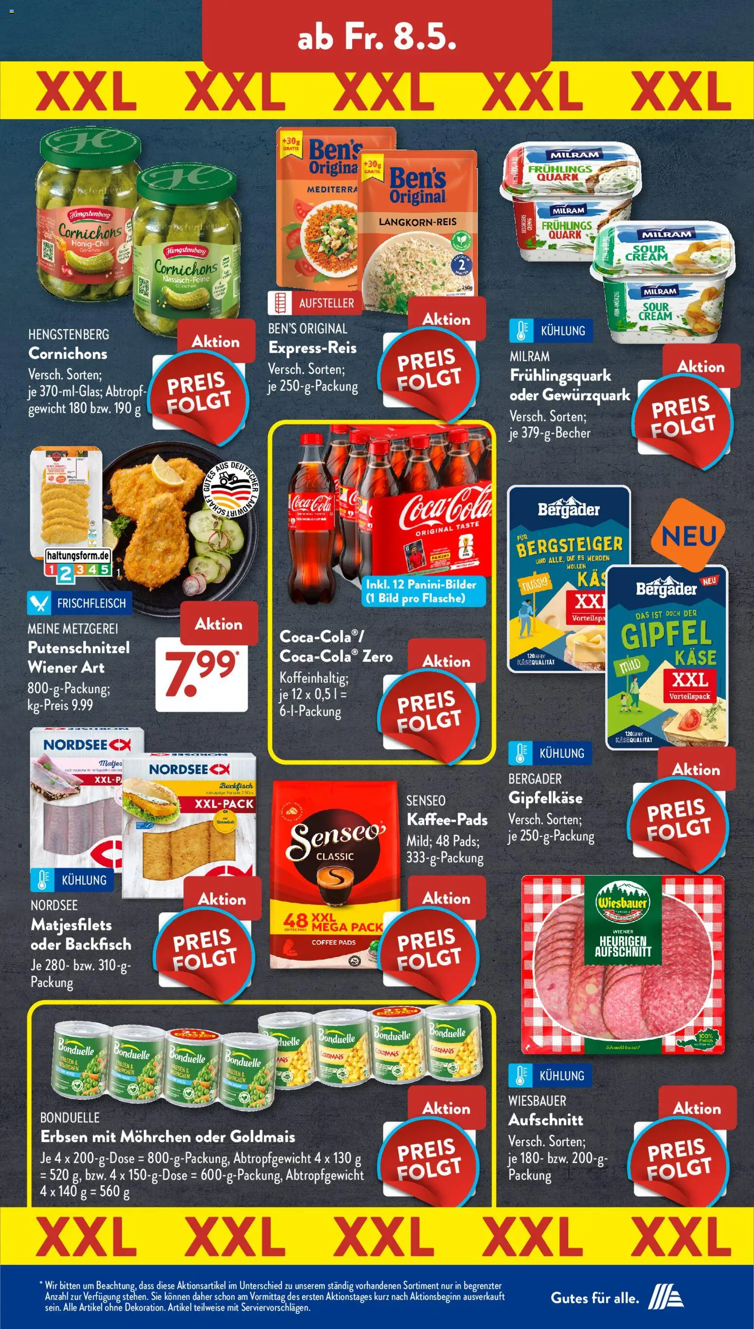 Aldi Süd Prospekt 	 – gültig ab 04.05.2026 | Seite: 16 | Produkte: Quark, Cola, Käse, Fleisch