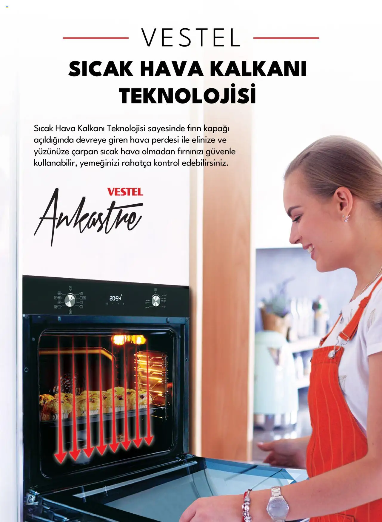 Vestel Ankastre Katalog - 03.06.2025 tarihinden itibaren geçerlidir | Sayfa: 7 | Ürünler: Fırın