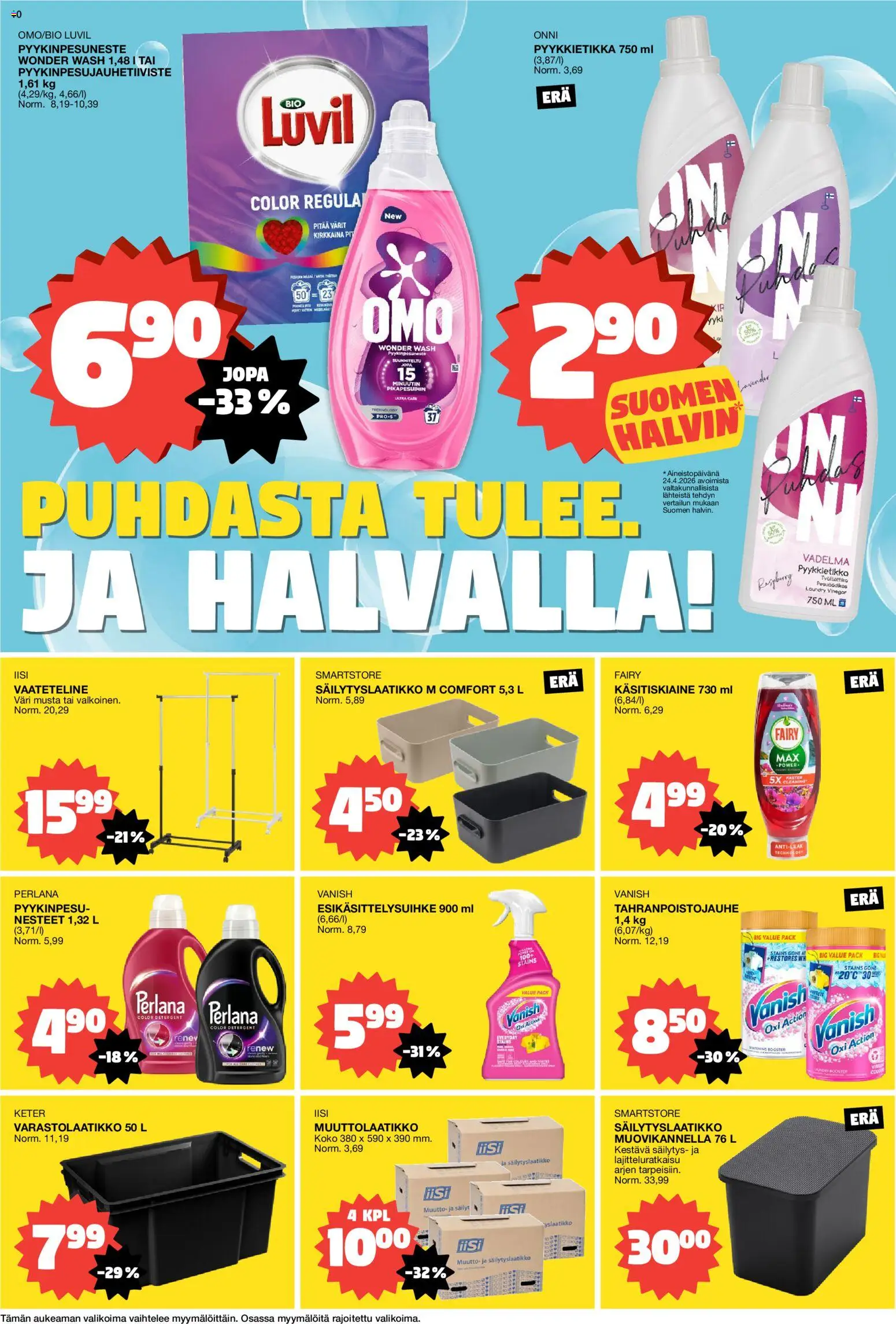Tokmanni tarjoukset – voimassa 11.05.2026 alkaen | Sivu: 10 | Tuotteet: Vadelma