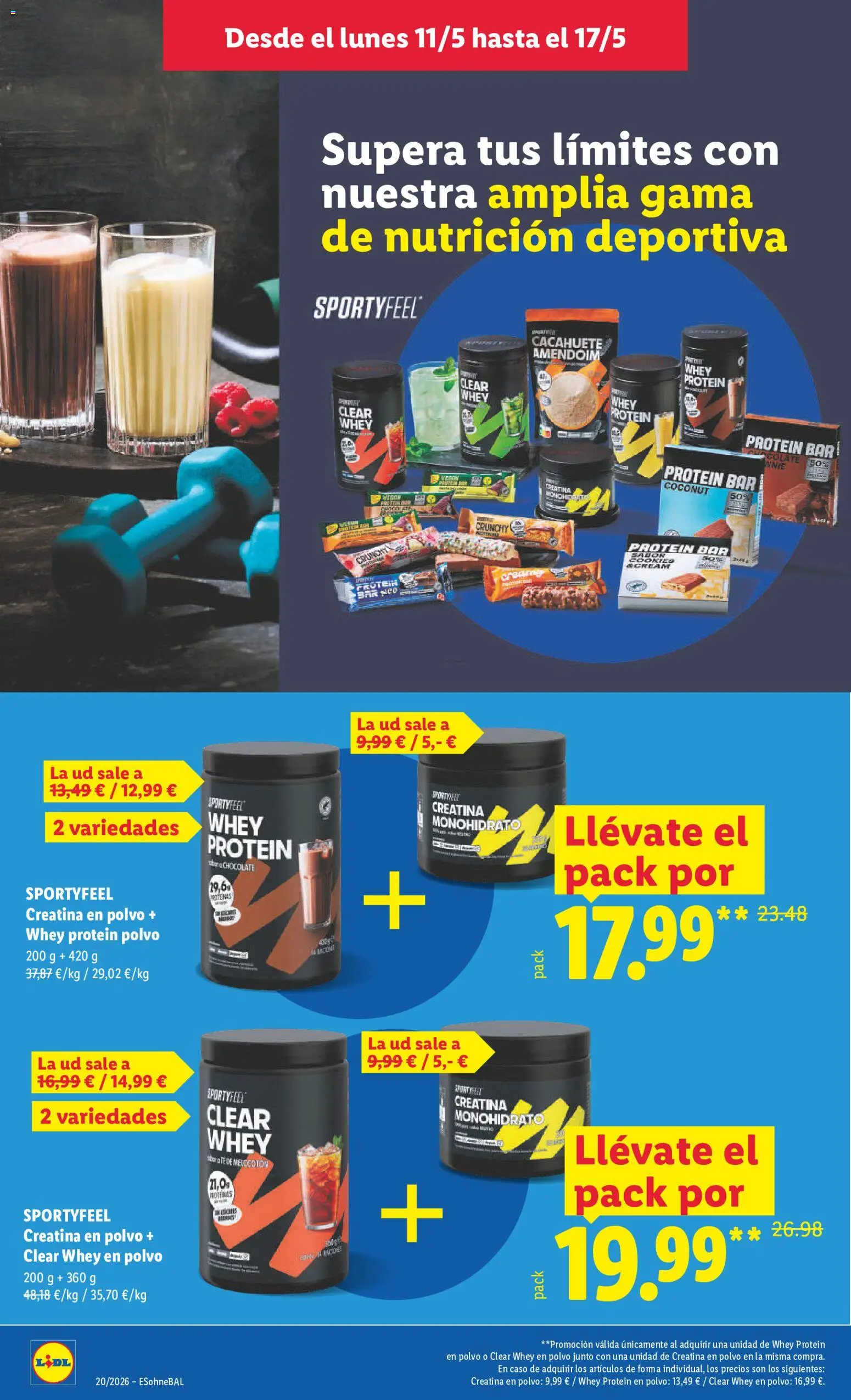 Lidl folleto de bazar │ válido desde el 11.05.2026 | Página: 20 | Productos: Polvo, Chocolate, Té