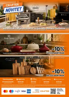 Crafter katalog - pregled Crafter kataloga - važi od 01.07.2026 | Strana: 12 | Proizvode: Sto