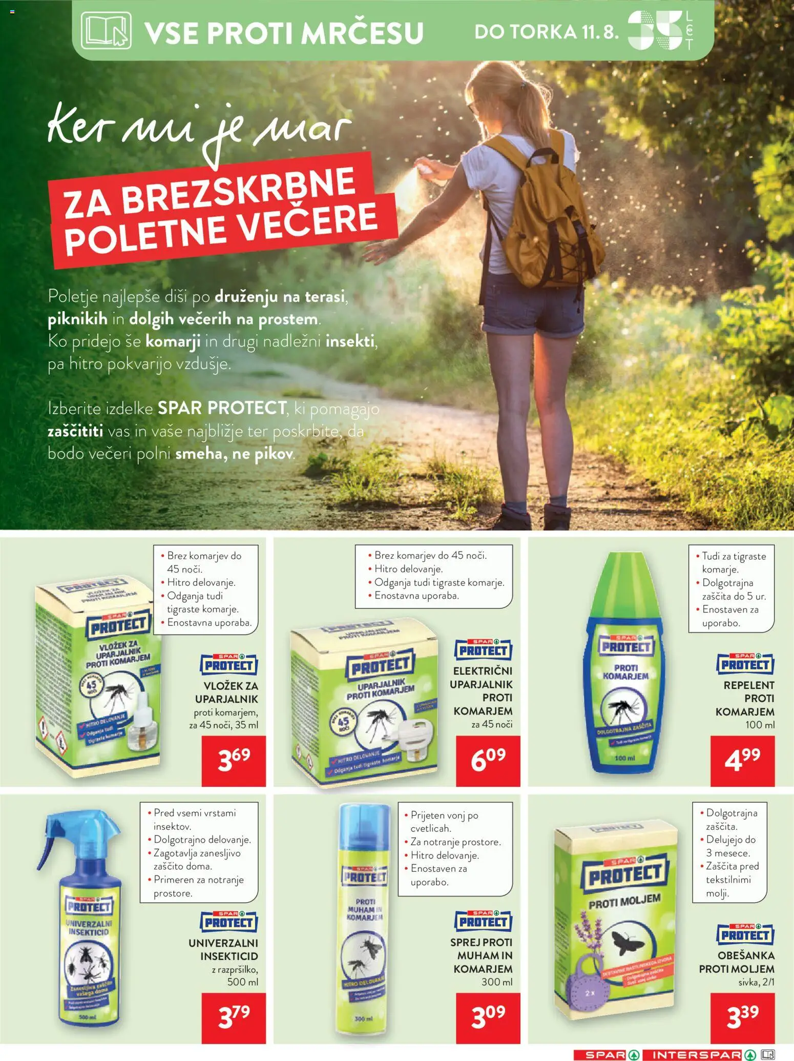 Novi Spar katalog ponudbe – veljaven od 05.08.2026 | Stran: 36 | Izdelki: Repelent
