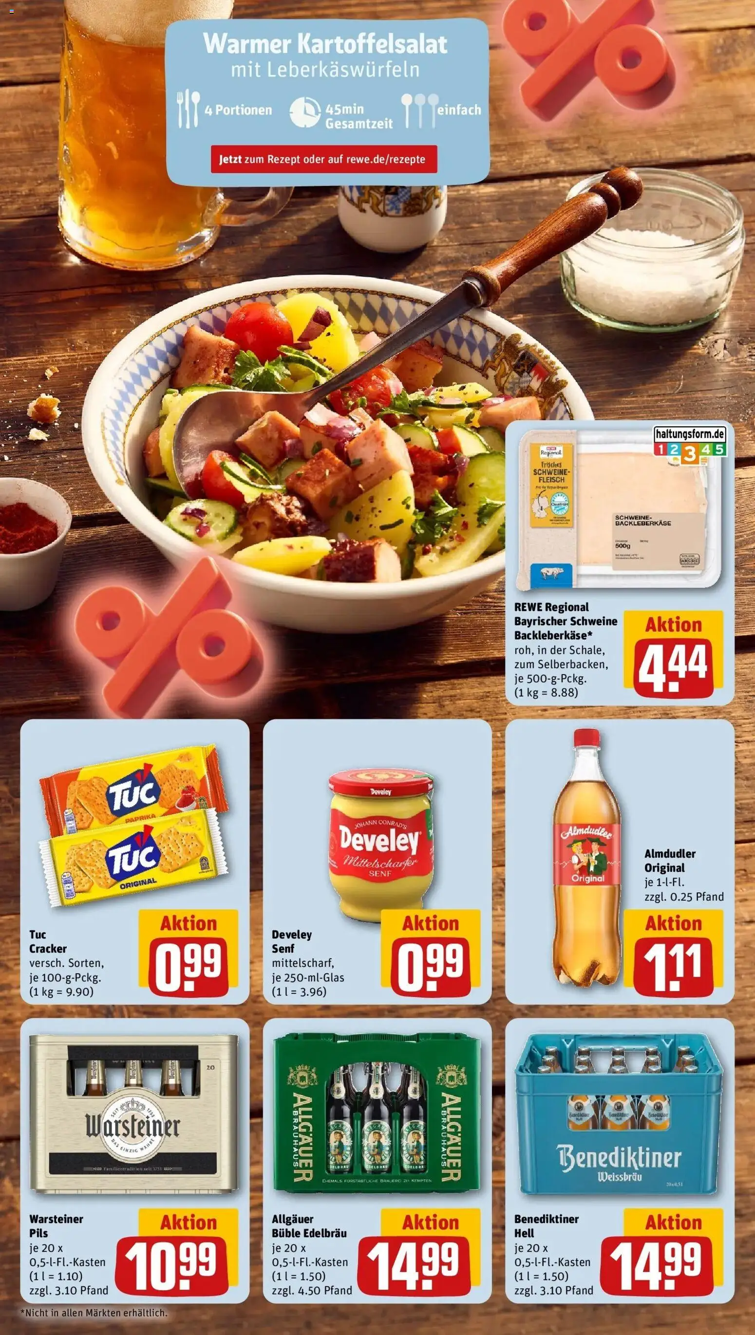 REWE Prospekt ab 14.09.2026 zum Blättern » Angebote | Seite: 11 | Produkte: Pils, Paprika, Warsteiner, Fleisch