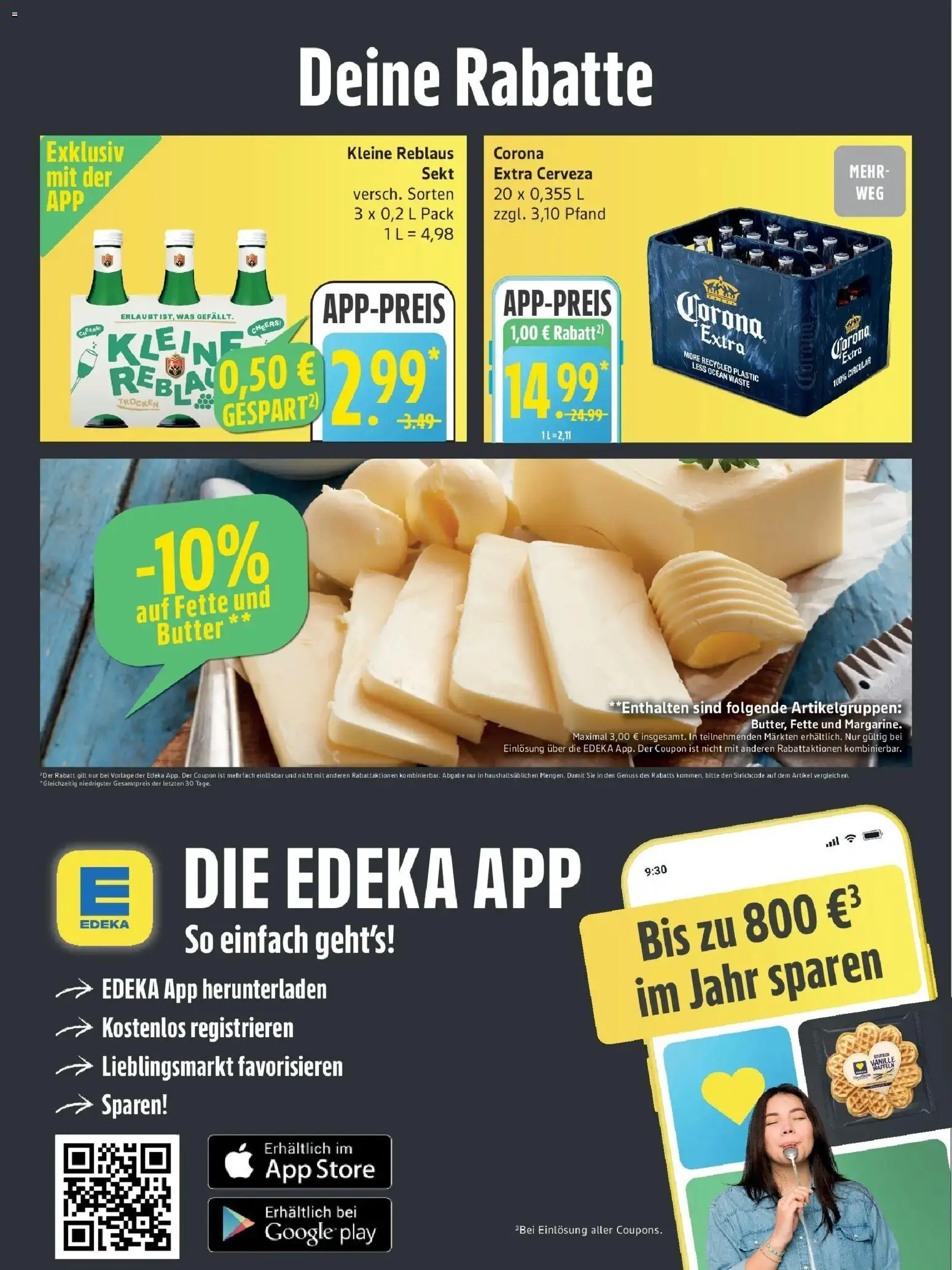 Edeka Prospekt Rostock (ab 14.09.2026) » Angebote Online | Seite: 7 | Produkte: Butter, Sekt