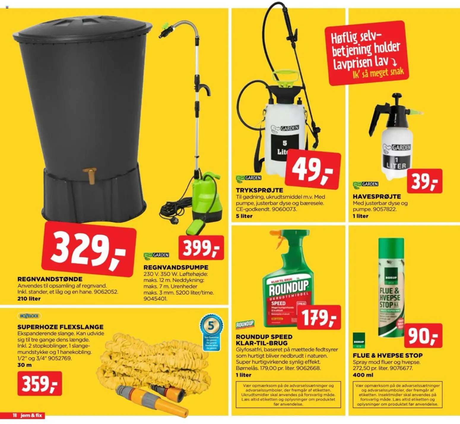 Jem & fix tilbudsavis – gyldig fra 30/08/2026 | Side: 18 | Produkter: Søm