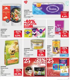 LIBRESSE DNEVNI ULOŠCI, Dnevni ulošci - Pregled kataloga iz trgovine Kaufland, vrijedi od 29.04.2026 | Stranica: 39 | Proizvodi: Dnevni ulošci, Toaletni papir, Violeta, Libresse