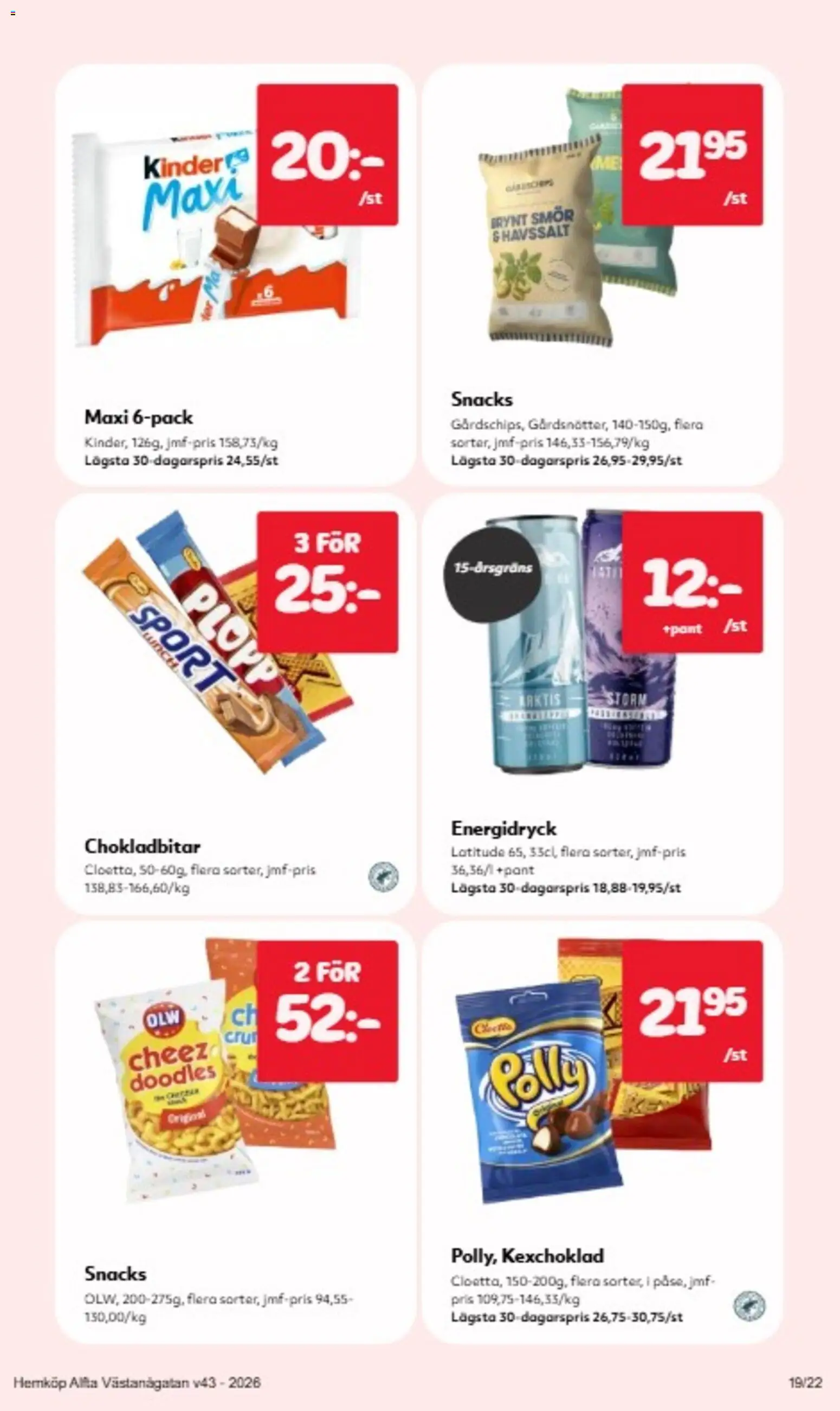 Hemköp reklamblad aktuell från 19/10/2026 | Sida: 19