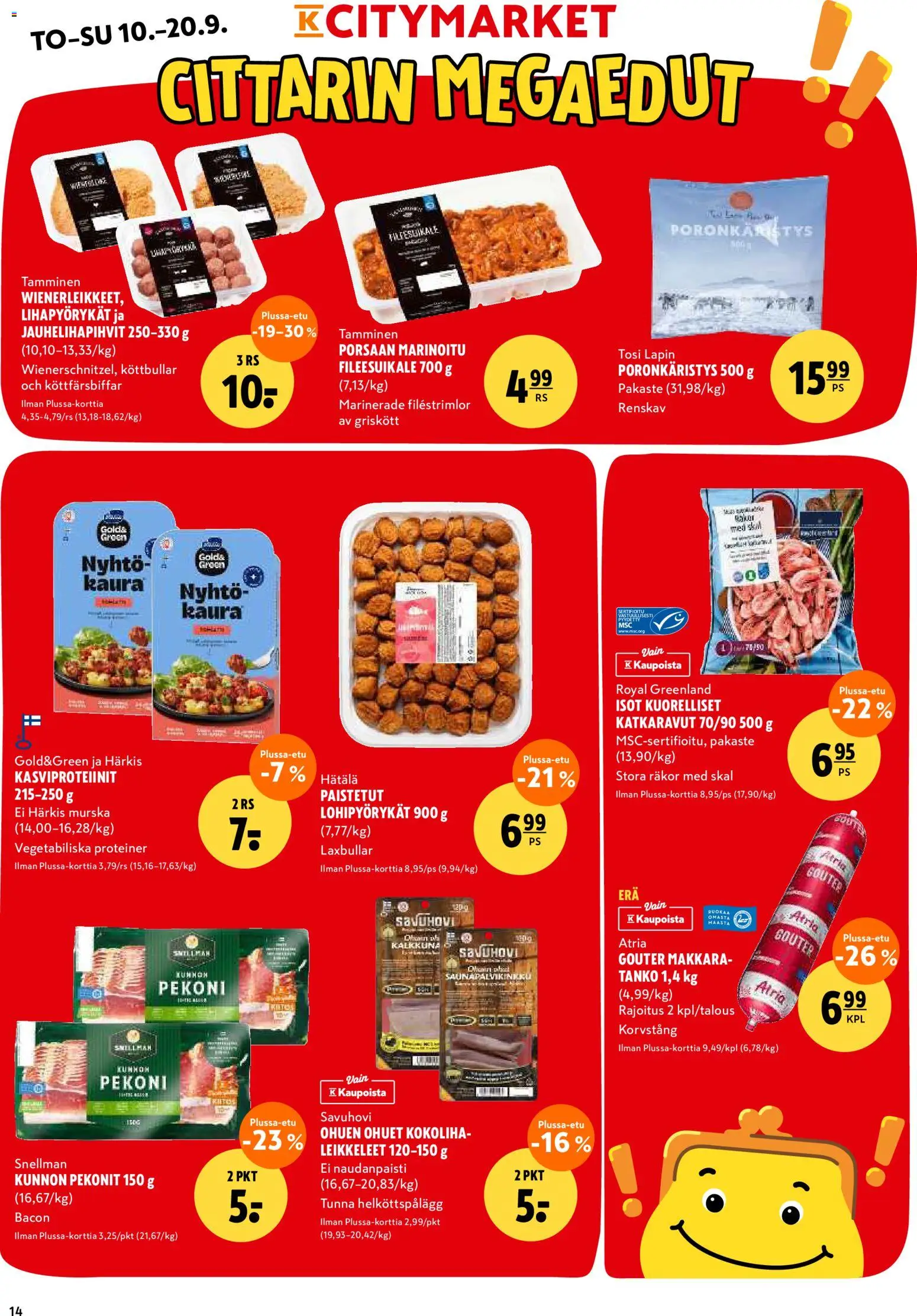 K-Citymarket tarjoukset – voimassa 17/09/2026 alkaen | Sivu: 14