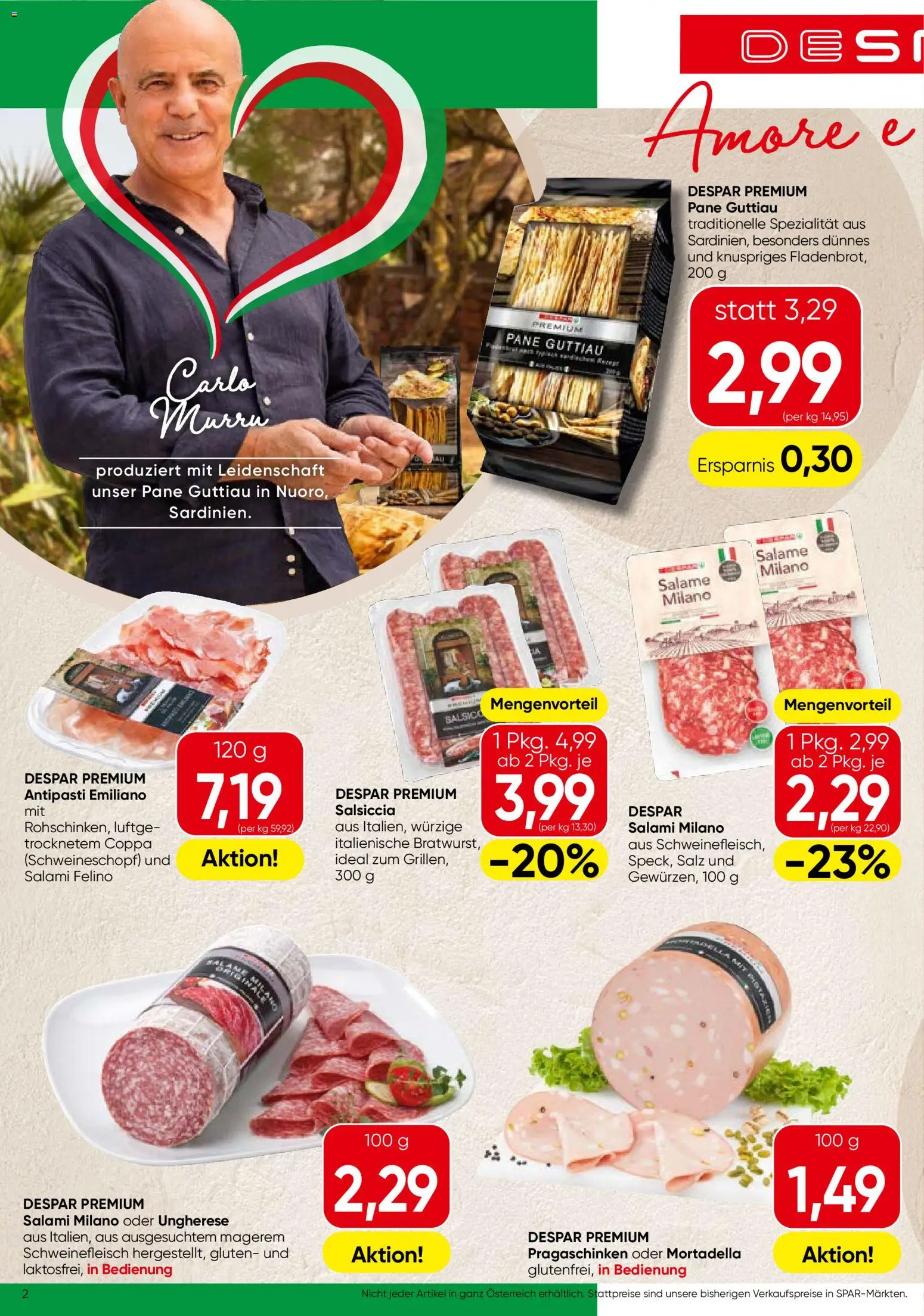 Spar - Flugblatt gültig ab 10.09.2026 | Seite: 2