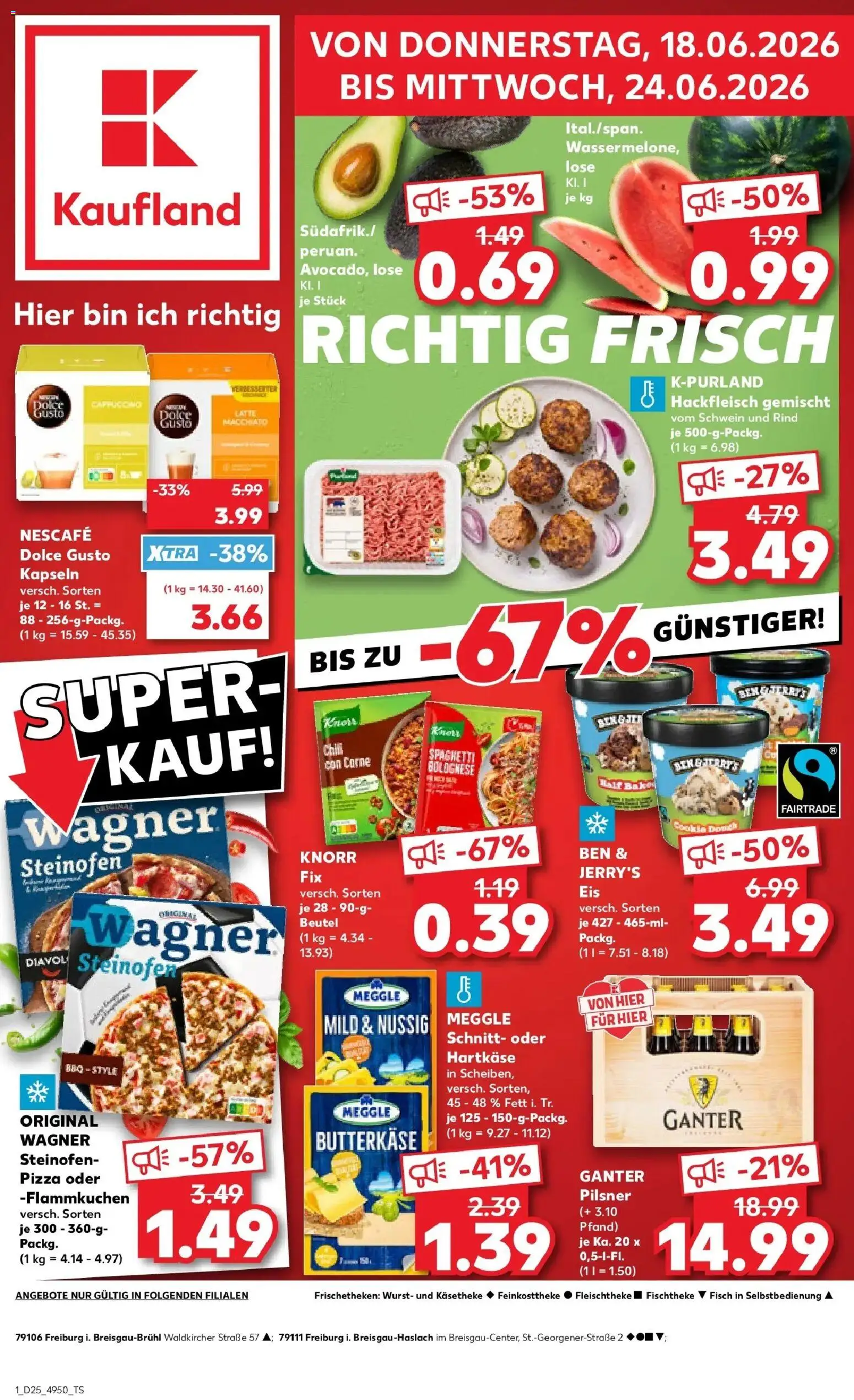 Kaufland Prospekt Freiburg Im Breisgau – gültig ab 18.06.2026 | Seite: 1