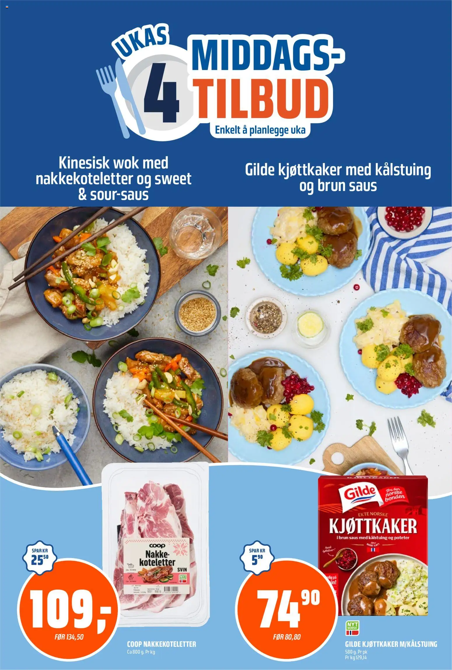 {H1} | Side: 10 | Produkter: Strešni kovćek, Poteter, Kjøttkaker, Saus