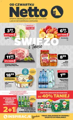Pogląd oferty "Netto gazetka od czwartku spożywcza" - ważna od 09.07.2026