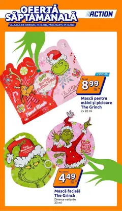Ofertele ACTION valabile de la 21.10.2026