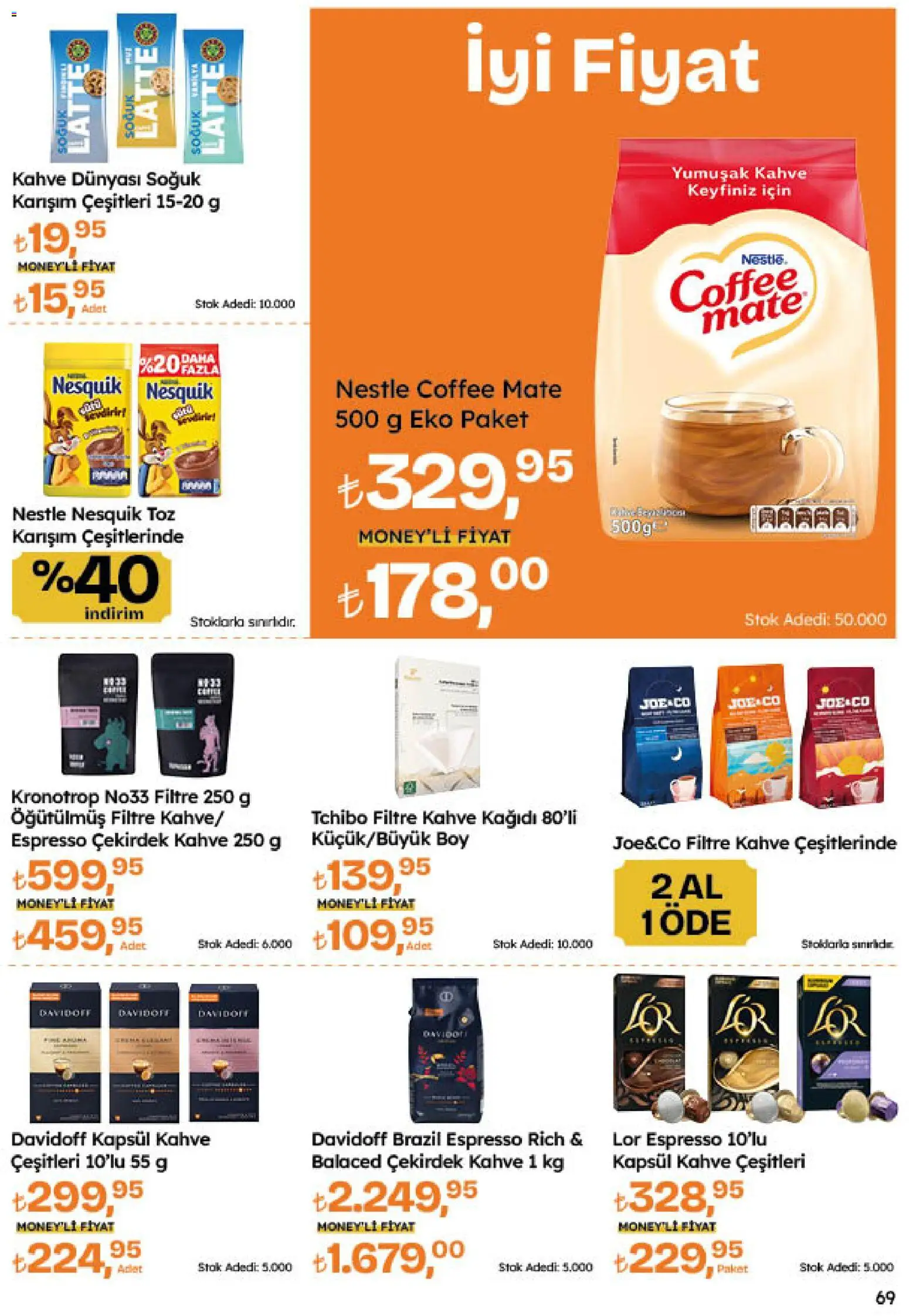 Migros Katalog - Migroskop - 20 Ağustos 2026 tarihinden itibaren geçerlidir | Sayfa: 69 | Ürünler: Kahve